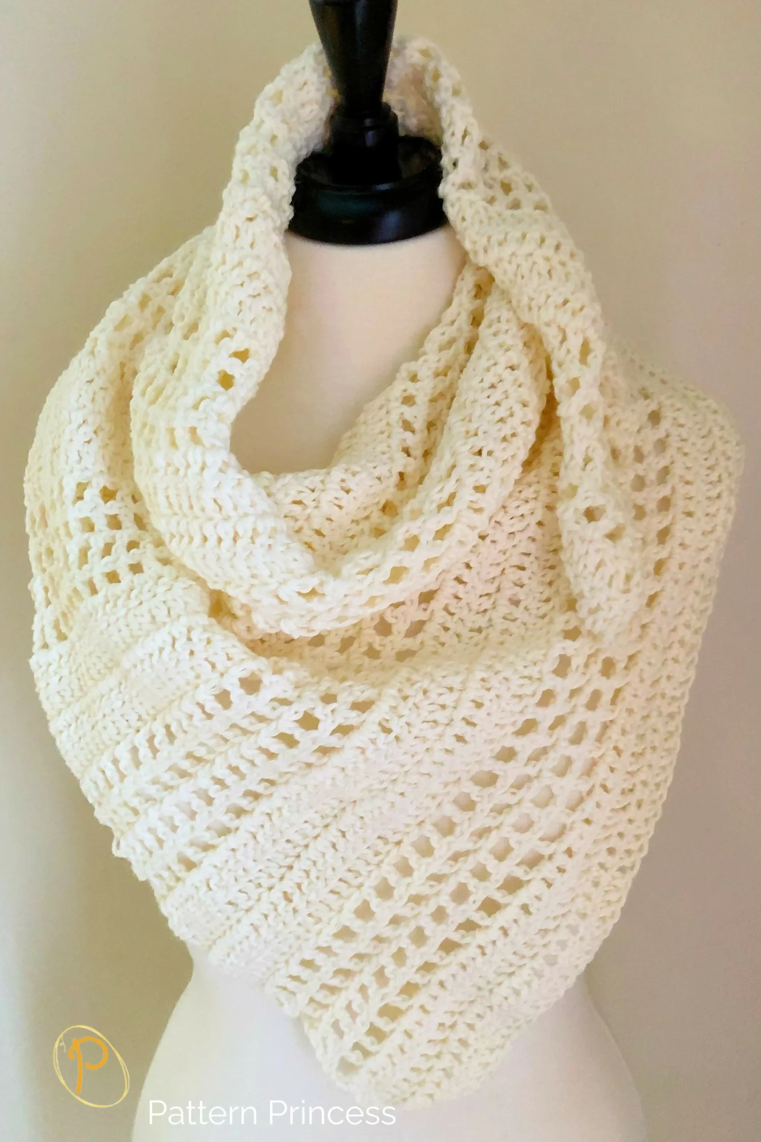 8-Hour Asymmetrical Shawl (Crochet) - Image 2