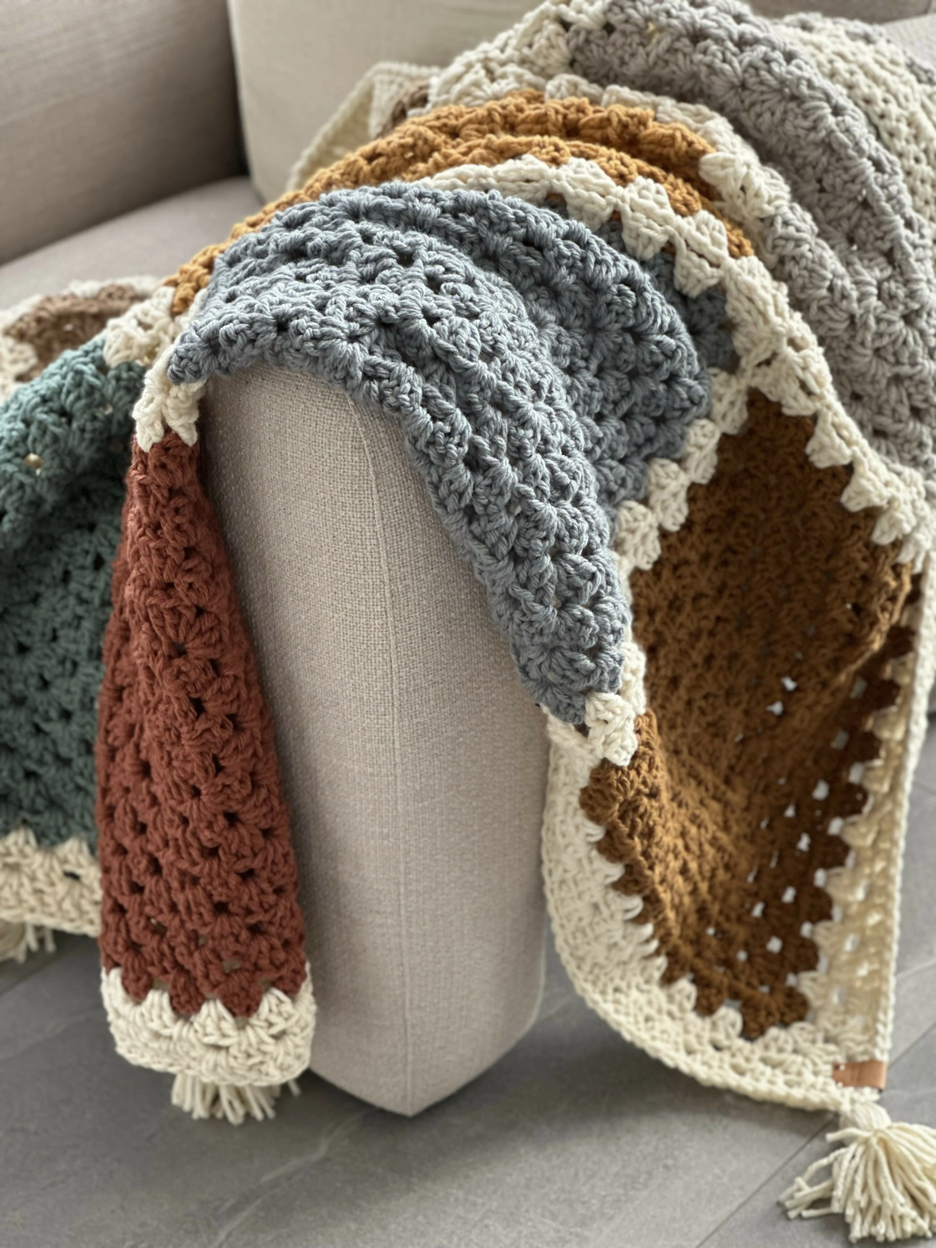 9 Square Granny Throw (Crochet) - Image 4