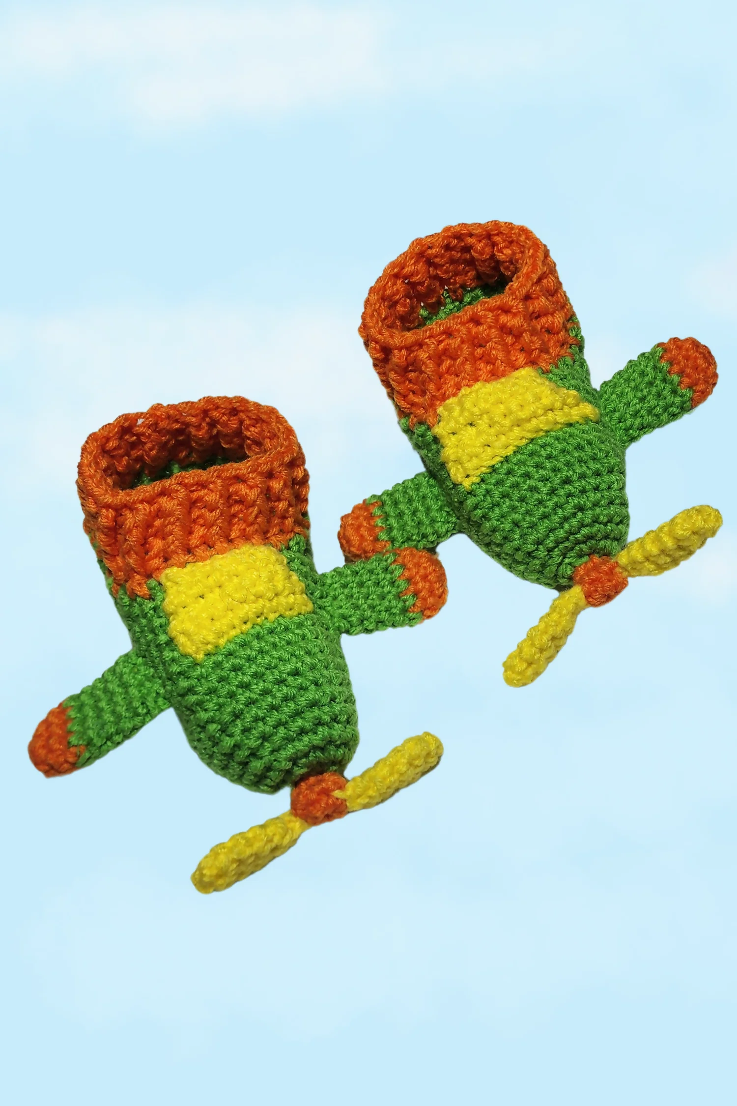 Airplane Slippers (Crochet) - Image 3