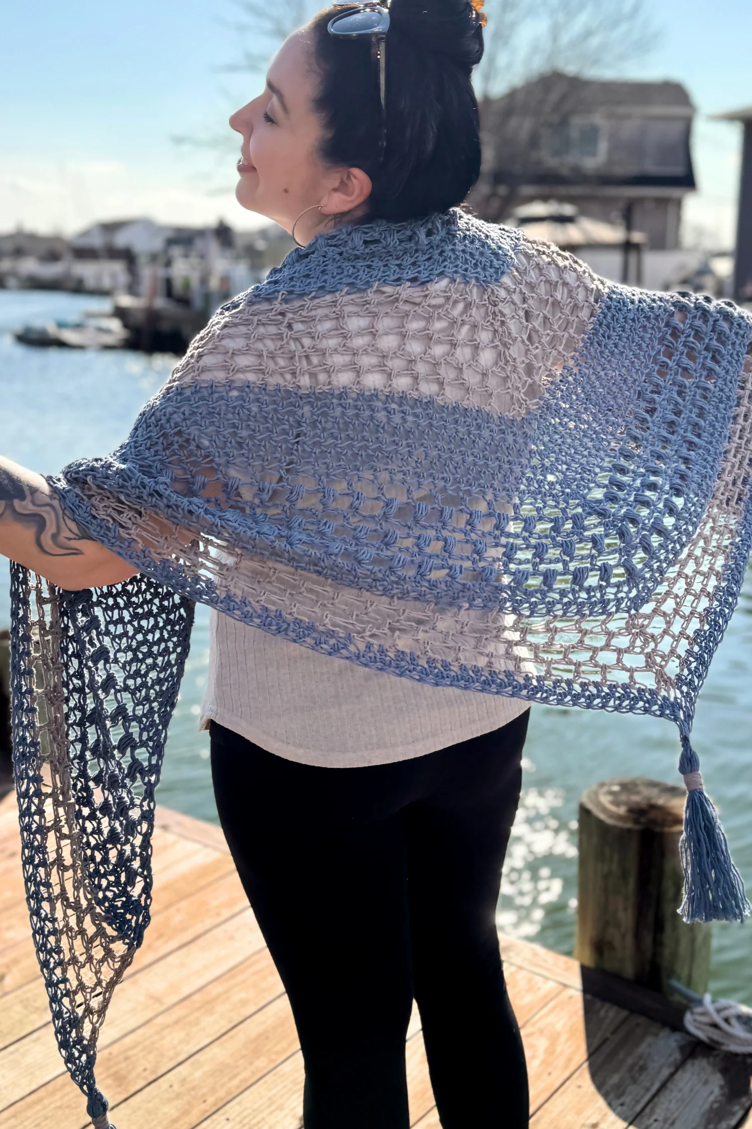 Bayshore Shawl (Crochet) - Image 3