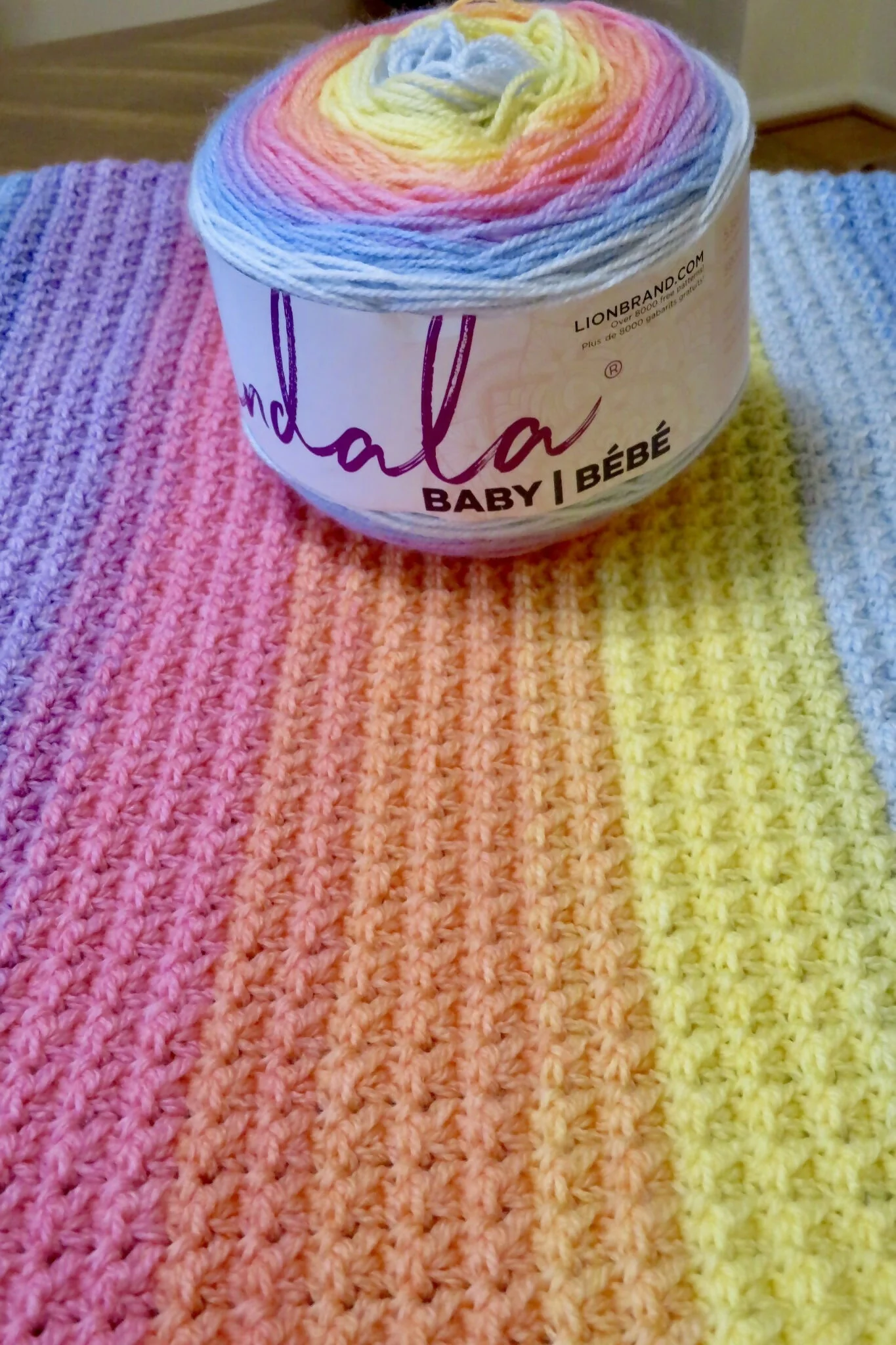 Bedtime Dreams Mandala Baby Blanket (Crochet) - Image 2