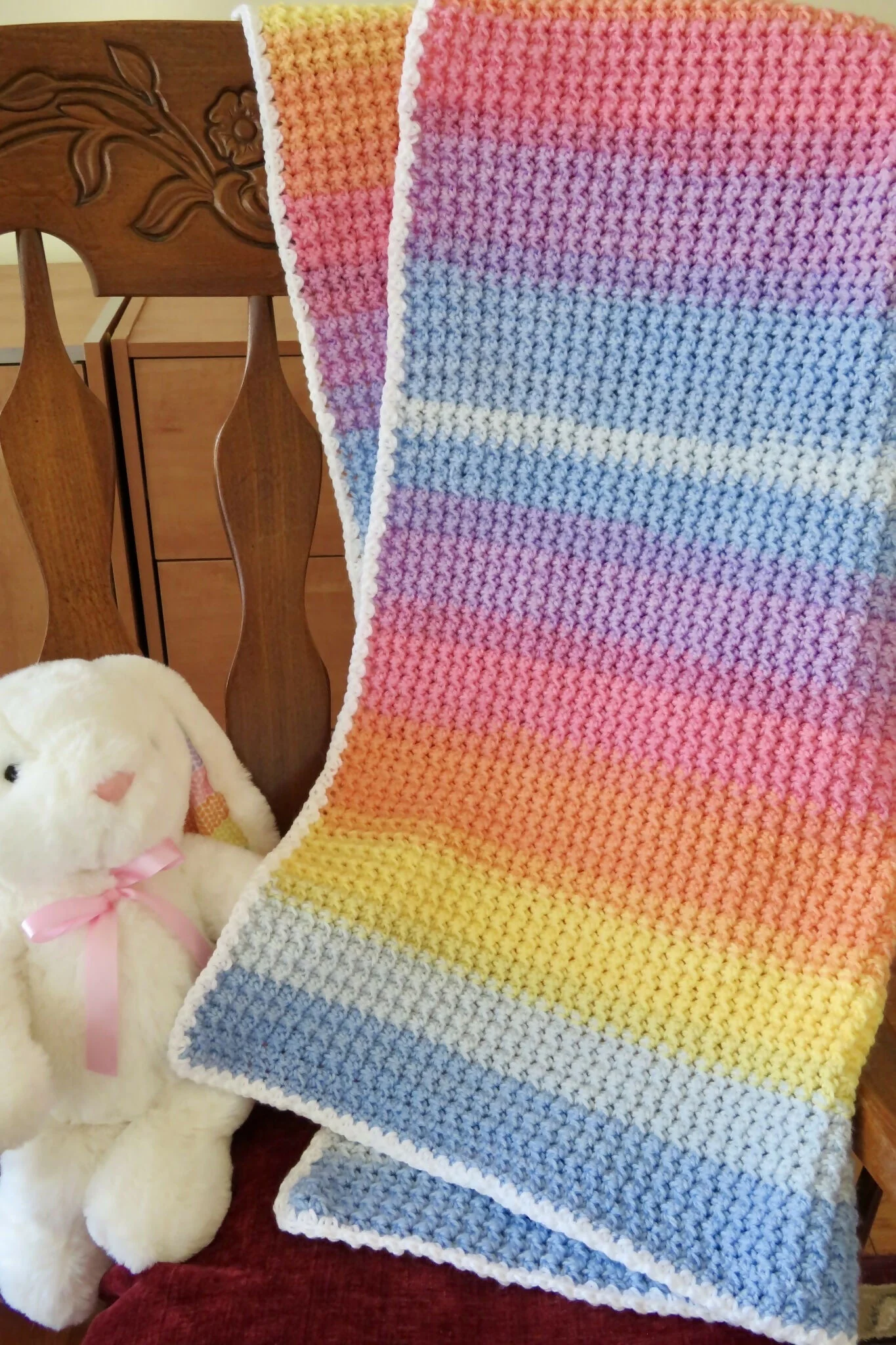 Bedtime Dreams Mandala Baby Blanket (Crochet) - Image 3