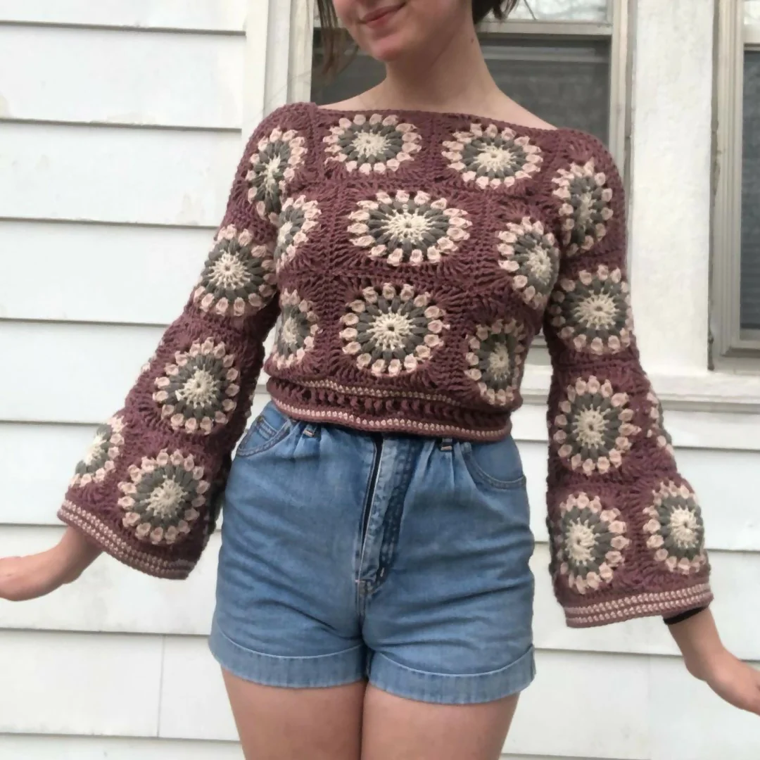 Bell Blossom Top (Crochet) - Image 4