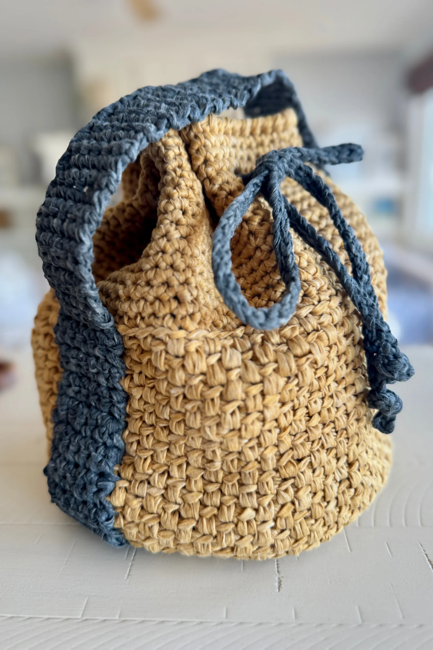 Boardwalk Cinch Tote (Crochet) - Image 3