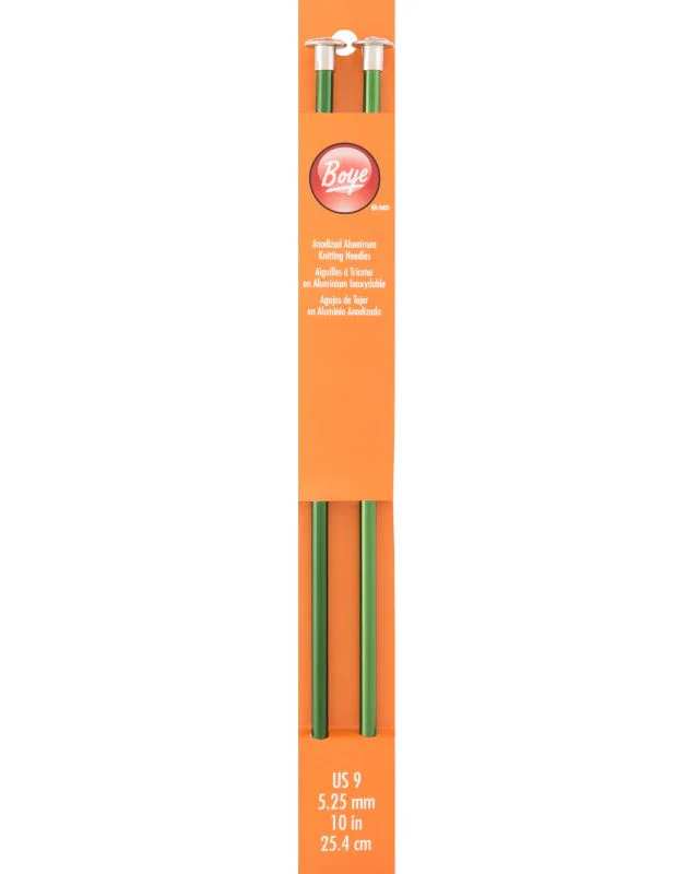 Boye Aluminum Straight Knitting Needles 10" (Sizes 6 to 10.5) - Image 7