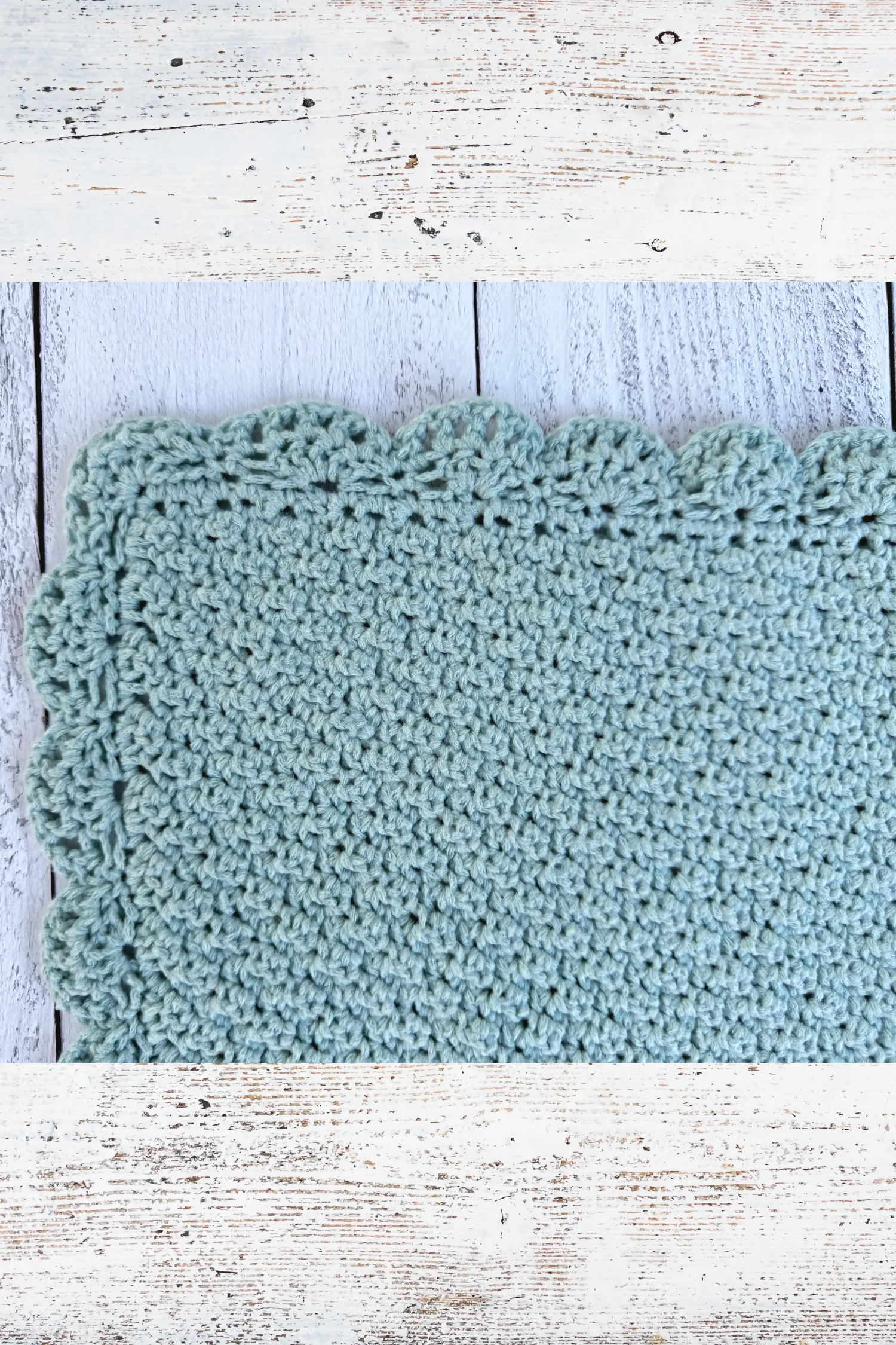 C2C Lemon Peel Stitch Baby Blanket (Crochet) - Image 3