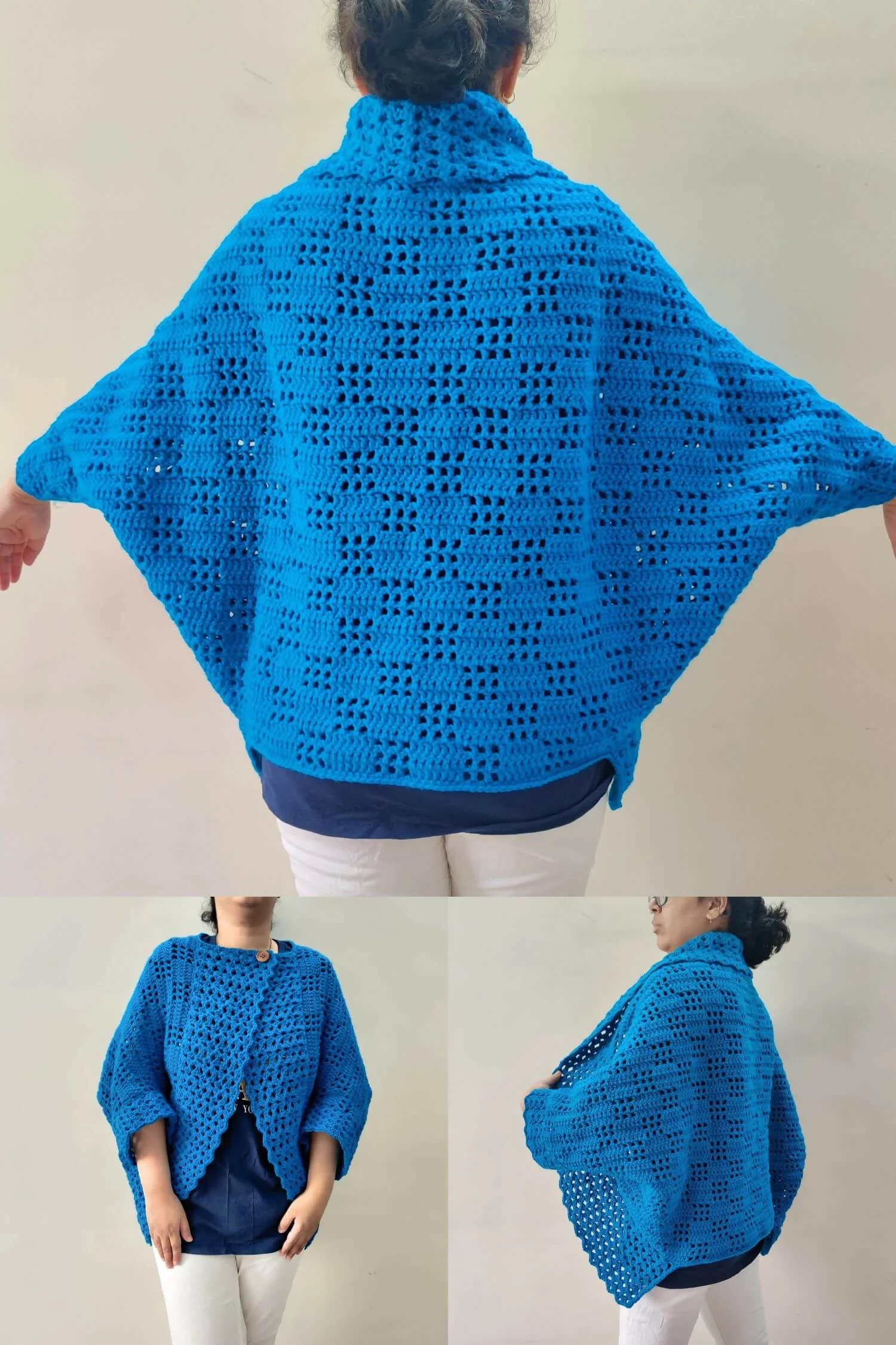 Cadie Cocoon Shrug (Crochet) - Image 3
