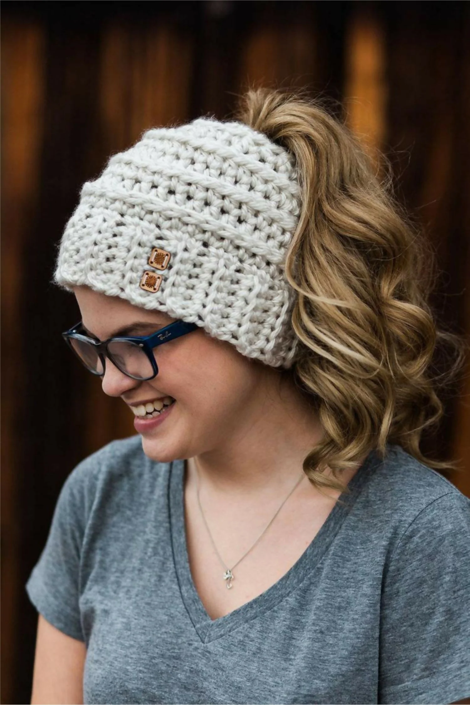 Chelsea Beehive Bun Hat (Crochet) - Image 2