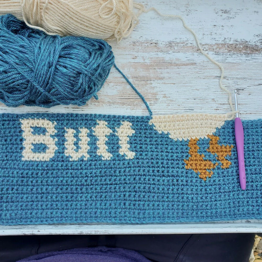 Chicken Butt Pillow (Crochet) - Image 6