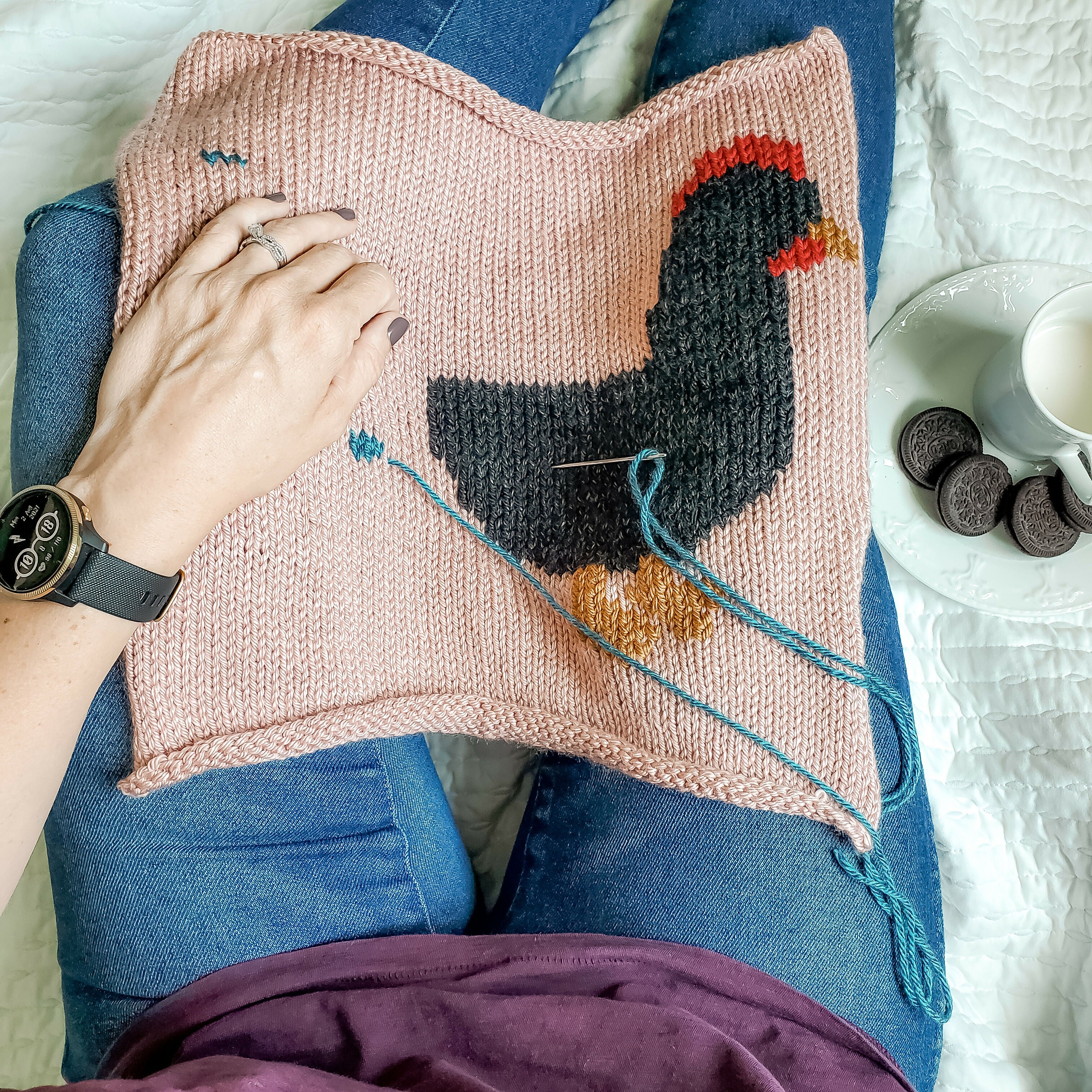 Chicken Butt Pillow (Knit) - Image 3