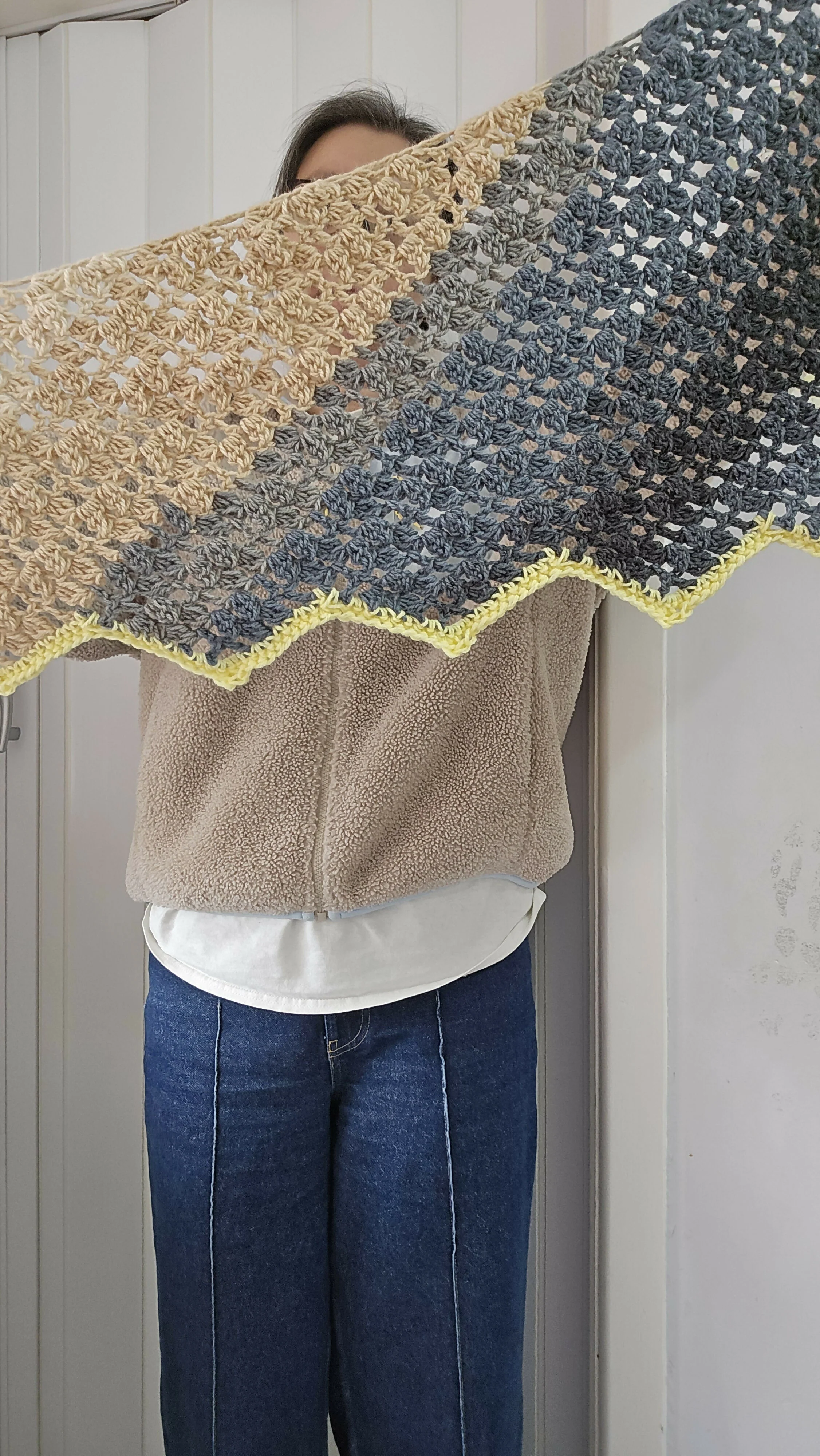 Chocolate Block Scarf (Crochet) - Image 6