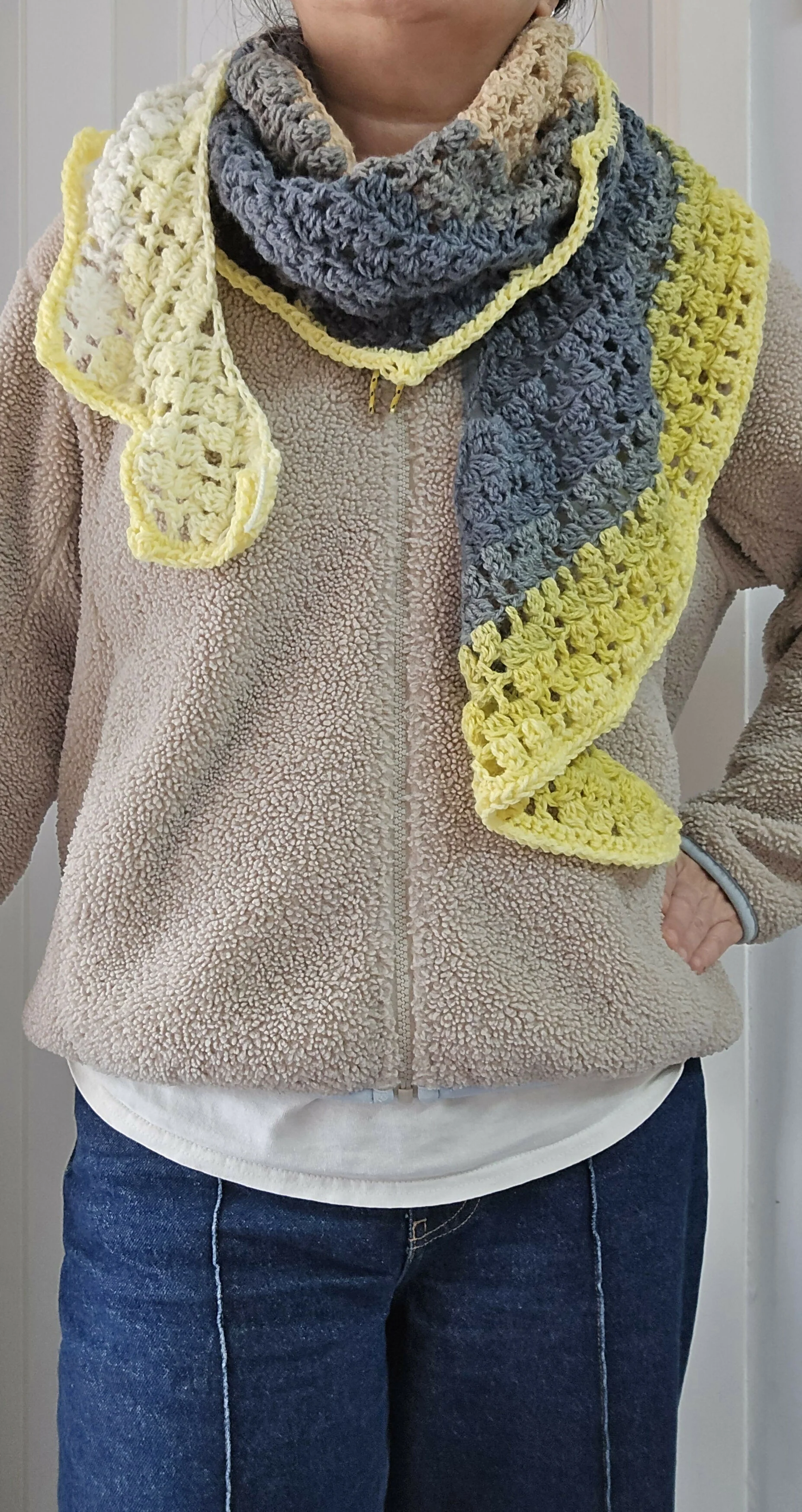 Chocolate Block Scarf (Crochet) - Image 7