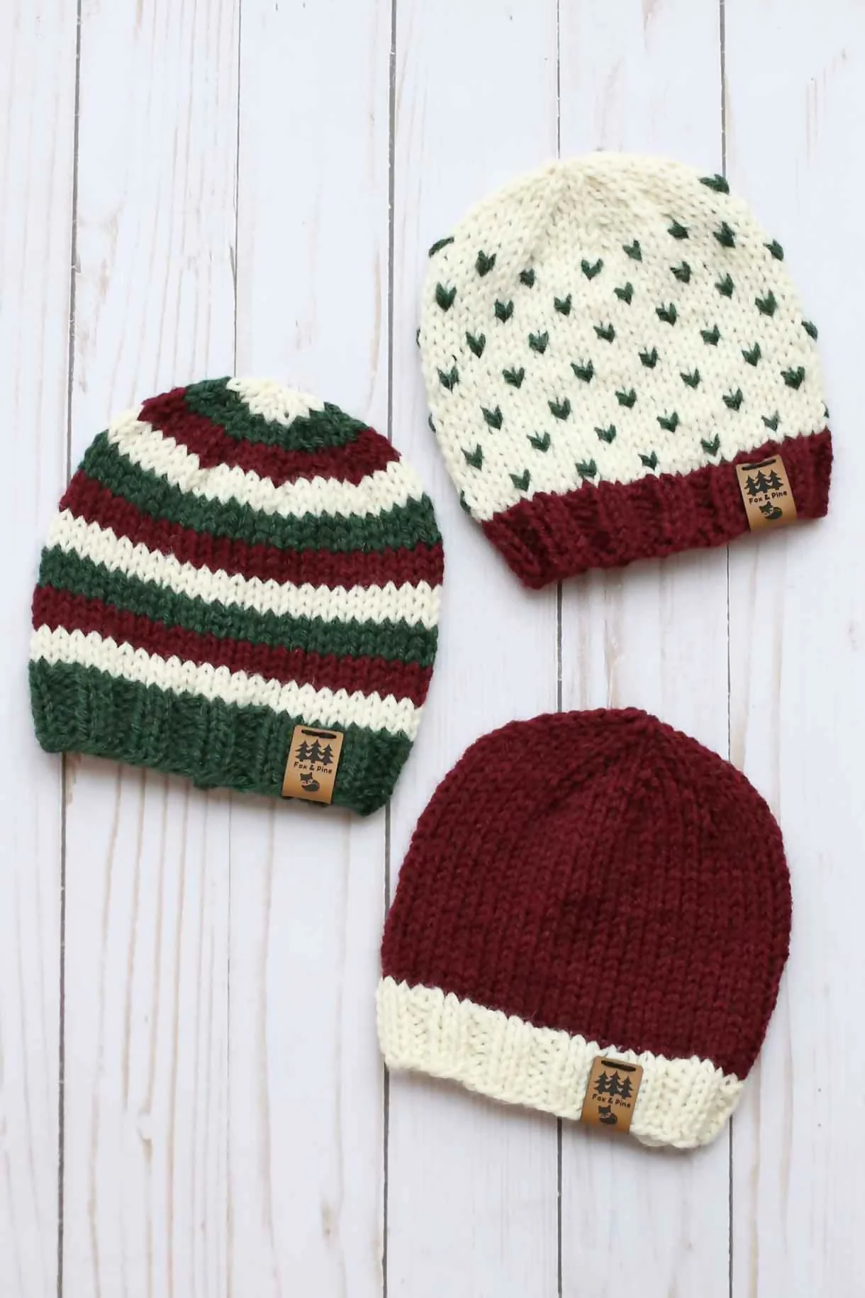 Christmas Hats Bundle (Knit)