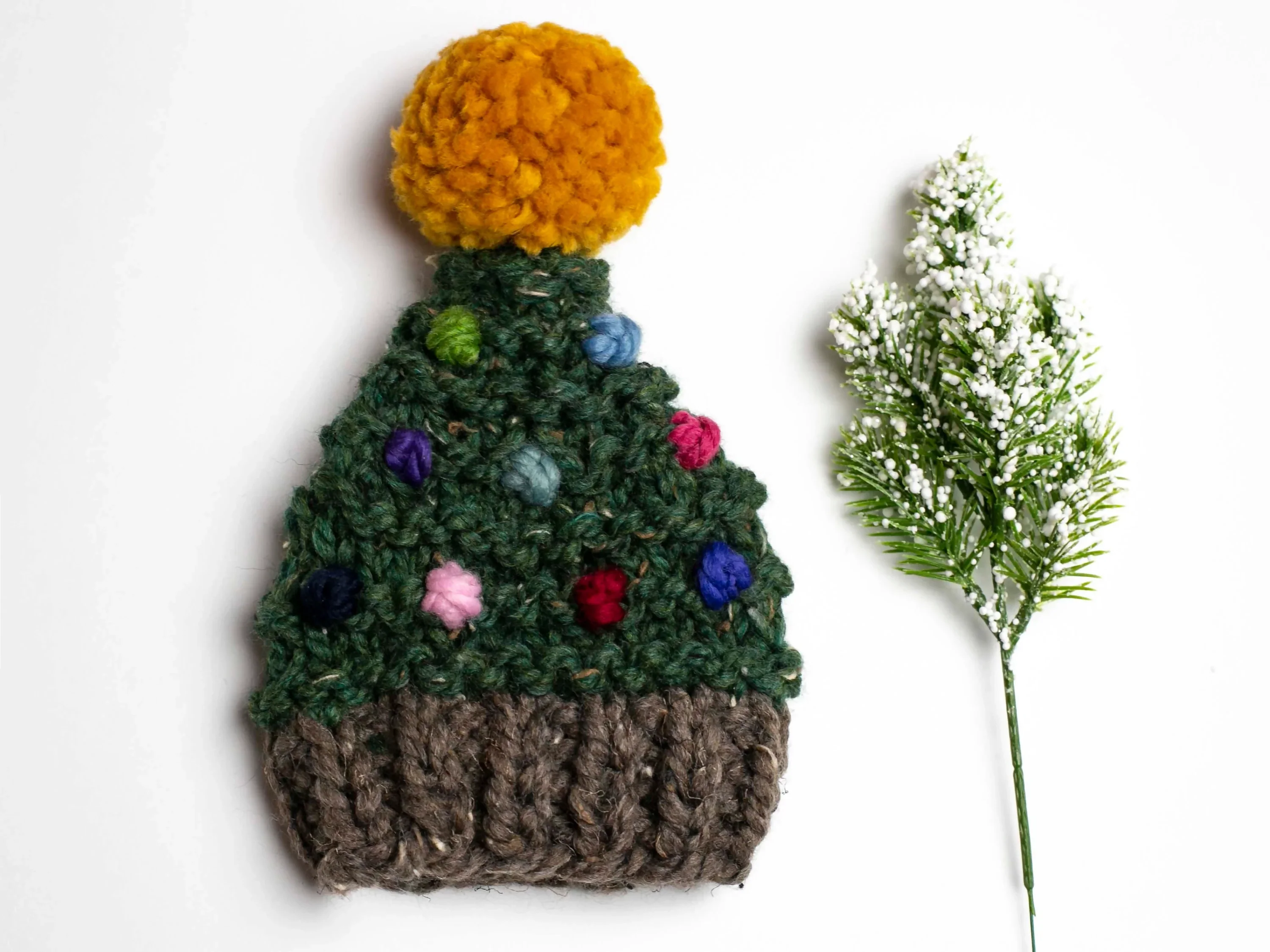 Christmas Tree Hat (Knit) - Image 3