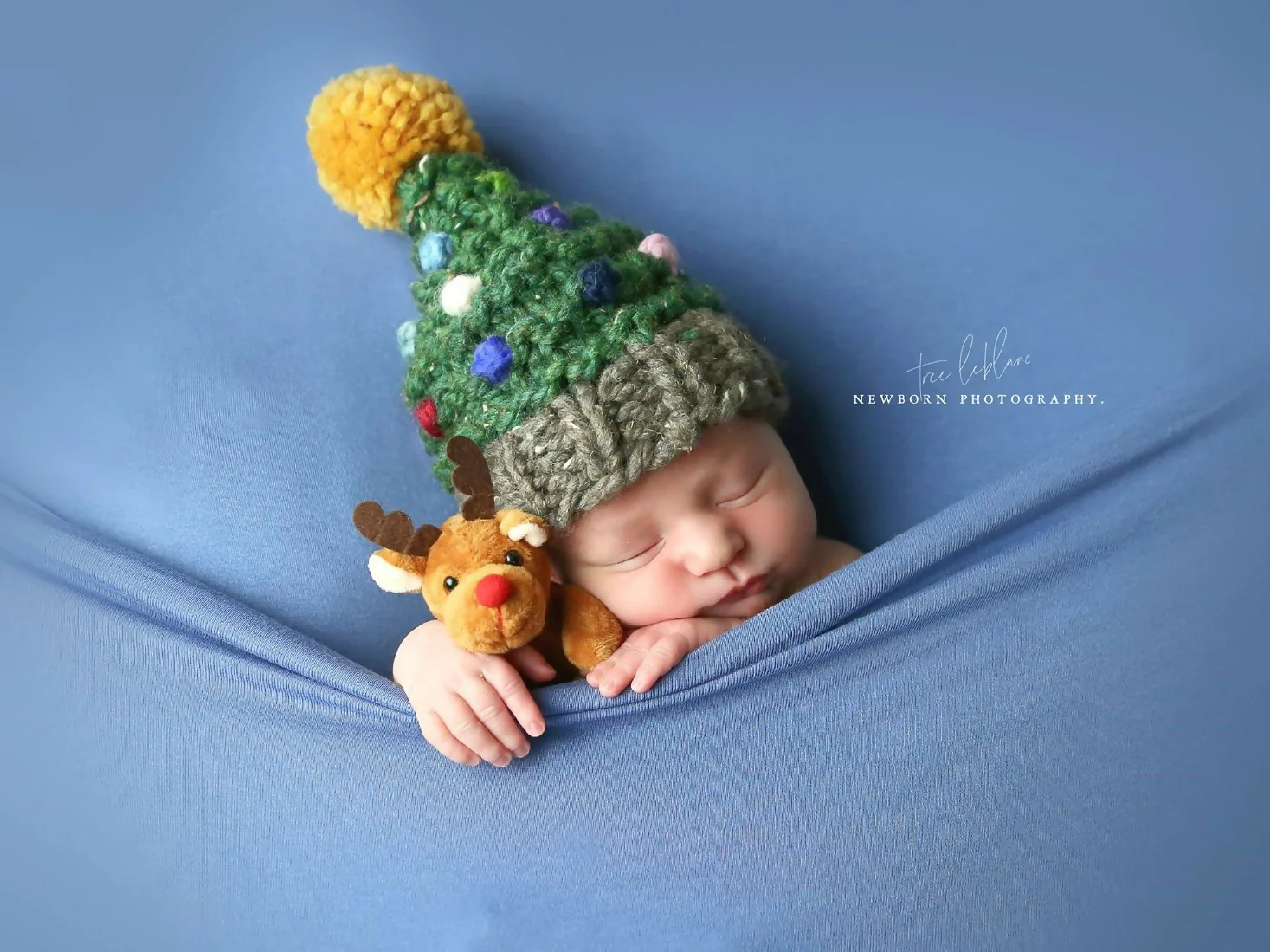 Christmas Tree Hat (Knit) - Image 4