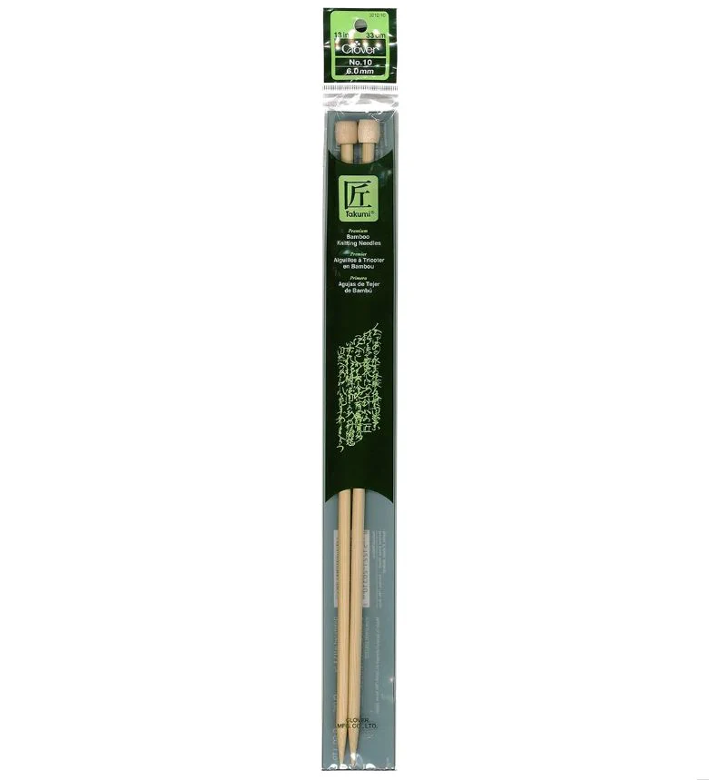 Clover Takumi Bamboo Knitting Needles 13” (Sizes 1 to 10) - Image 10
