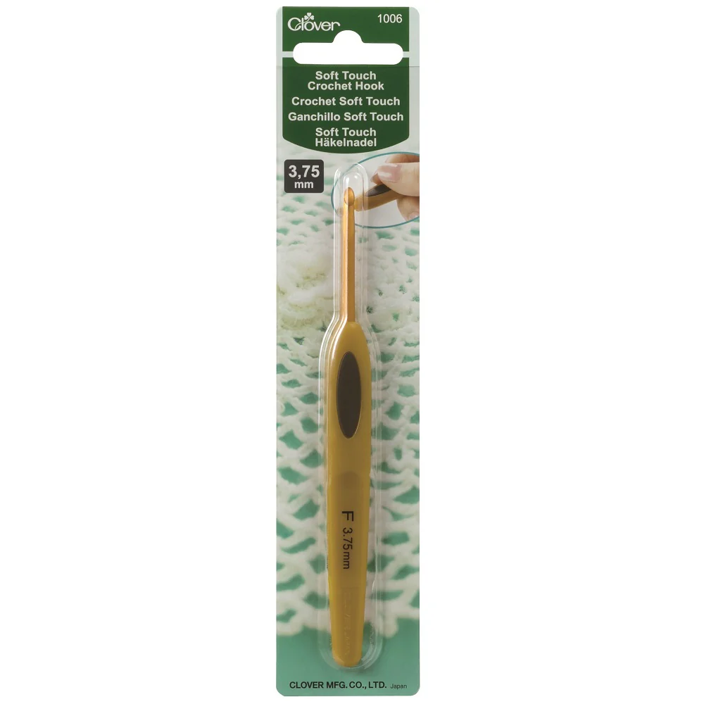 Clover Soft Touch Crochet Hooks (Sizes C to J) - Image 4