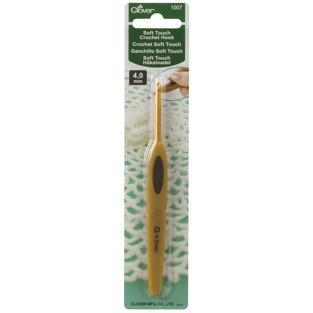 Clover Soft Touch Crochet Hooks (Sizes C to J) - Image 5