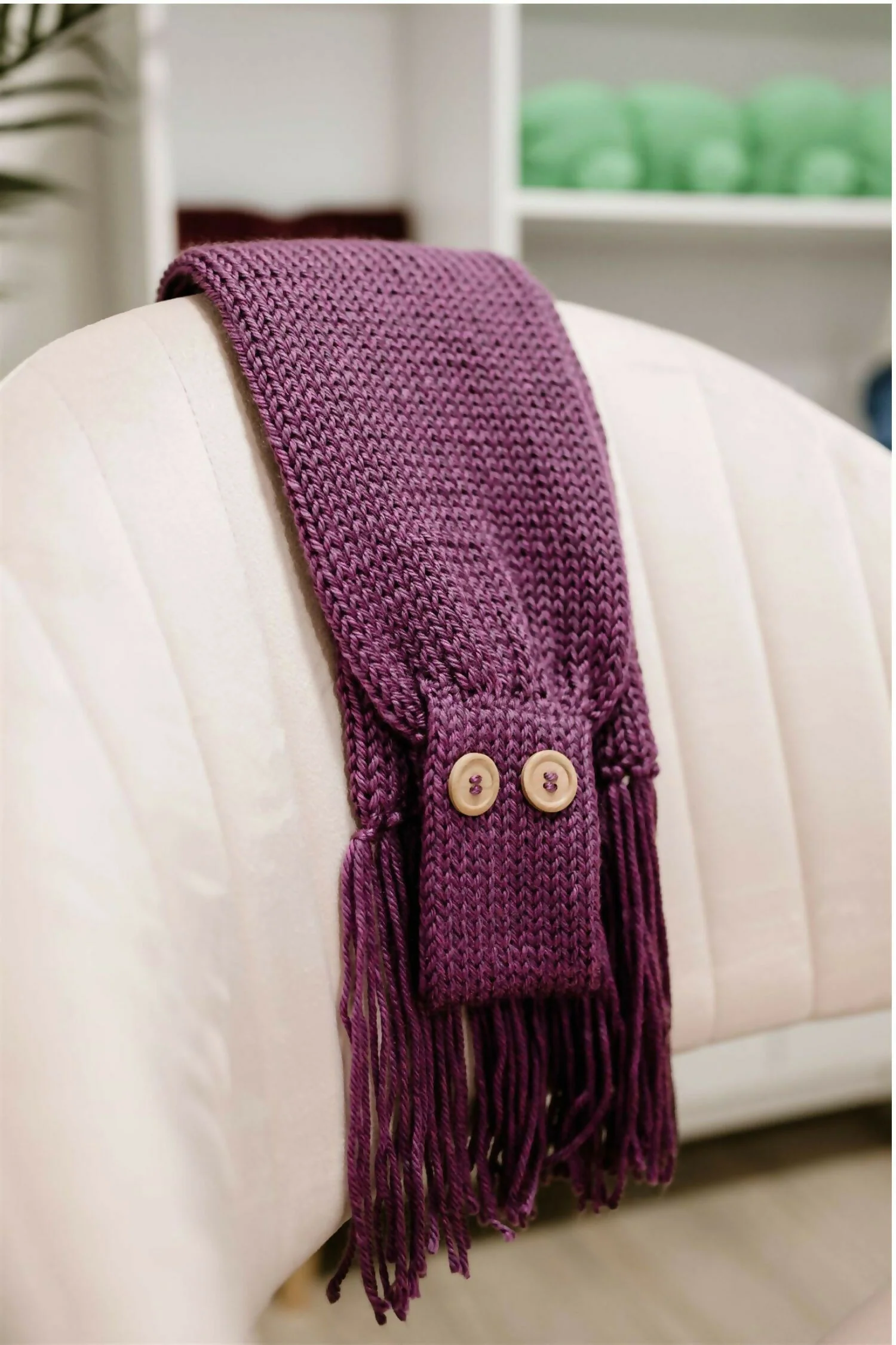 Cozy Chic: The Ultimate Loop Scarf Pattern (Circular Knitting Machine) - Image 3