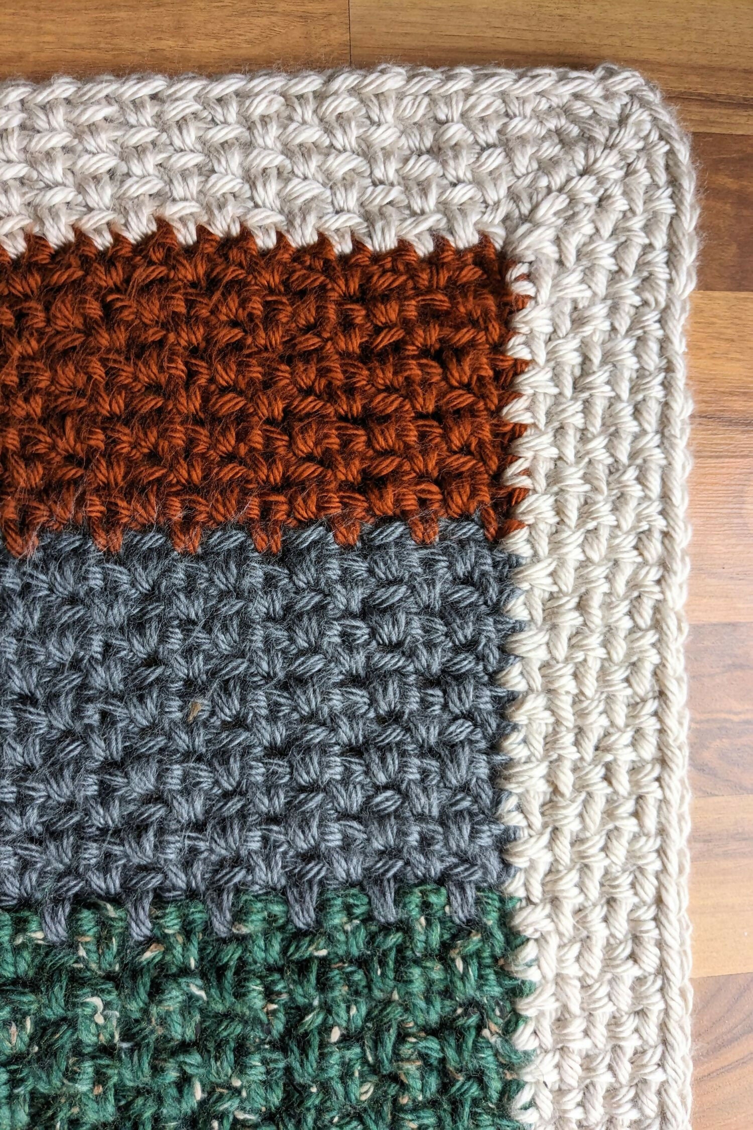 Cozy Single Crochet Spike Stitch Baby Blanket or Lap Blanket (Crochet) - Image 3