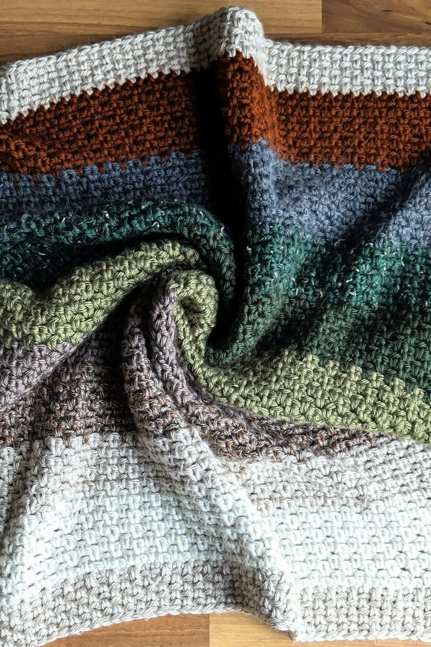 Cozy Single Crochet Spike Stitch Baby Blanket or Lap Blanket (Crochet) - Image 6