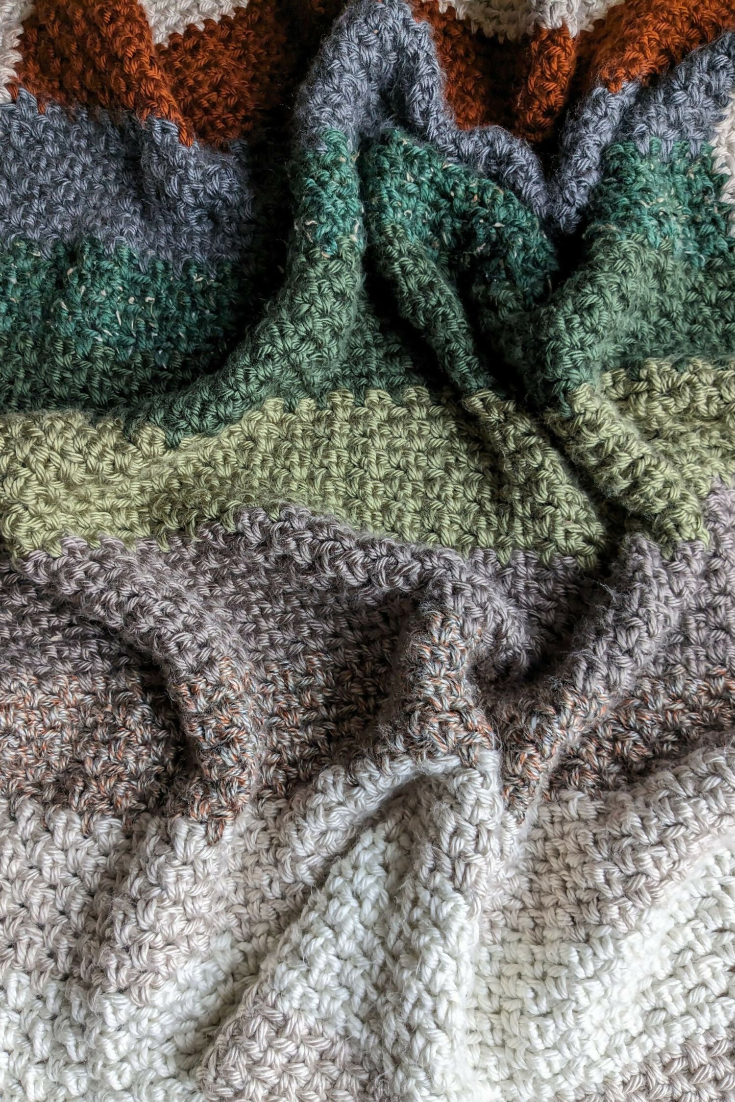 Cozy Single Crochet Spike Stitch Baby Blanket or Lap Blanket (Crochet) - Image 8