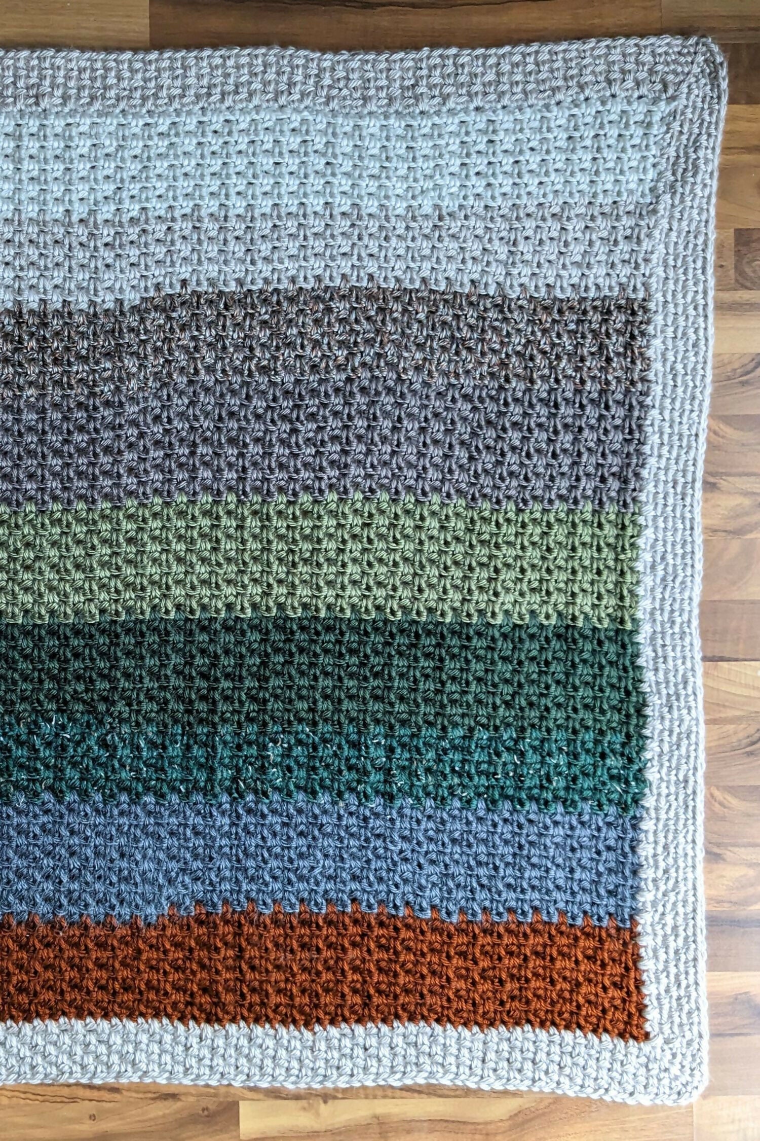 Cozy Single Crochet Spike Stitch Baby Blanket or Lap Blanket (Crochet) - Image 9