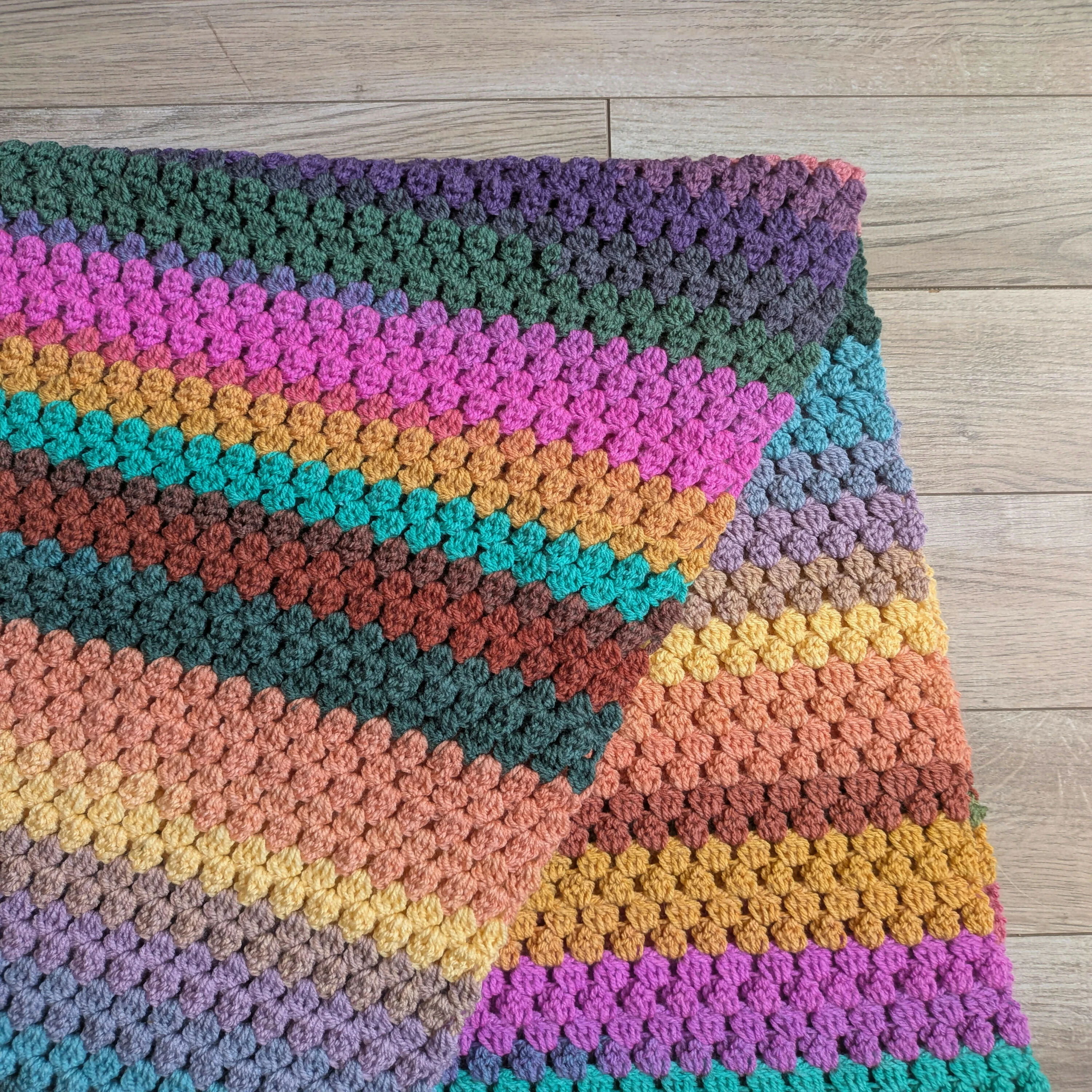 Crochet Color Medley Blanket (Crochet) - Image 6