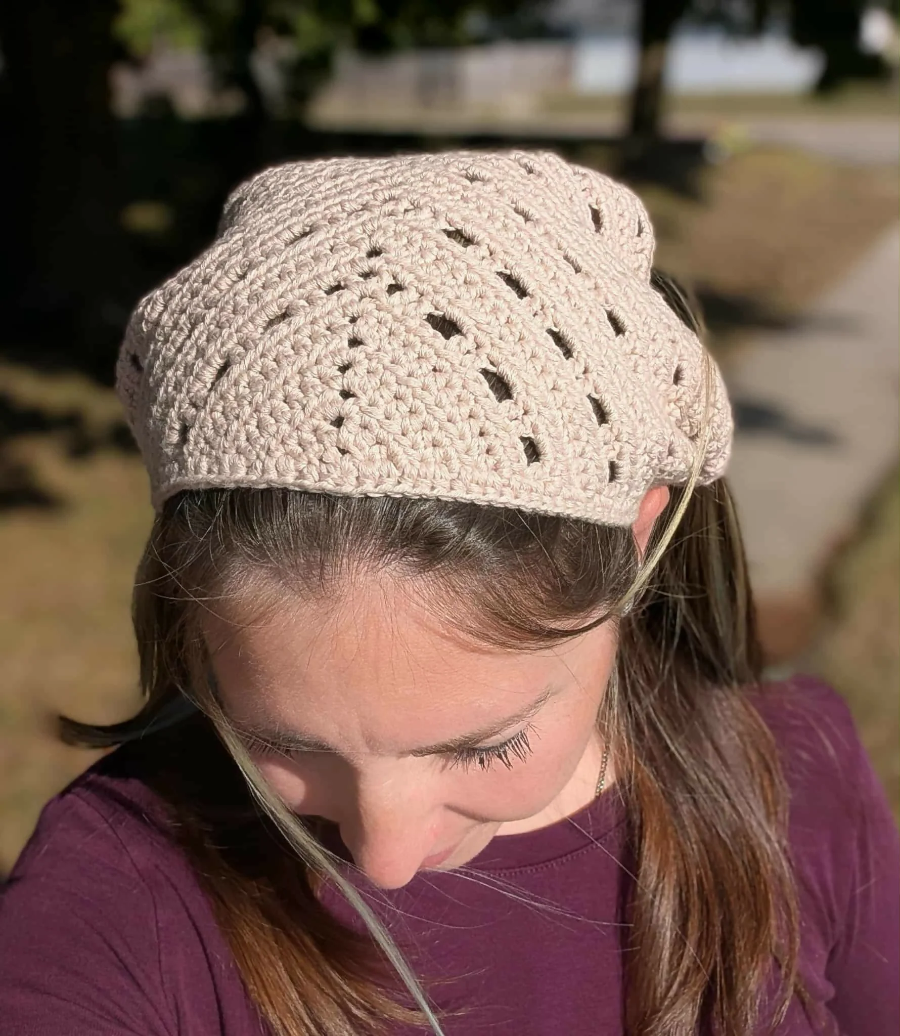 Desert Rose Bandana (Crochet) - Image 2