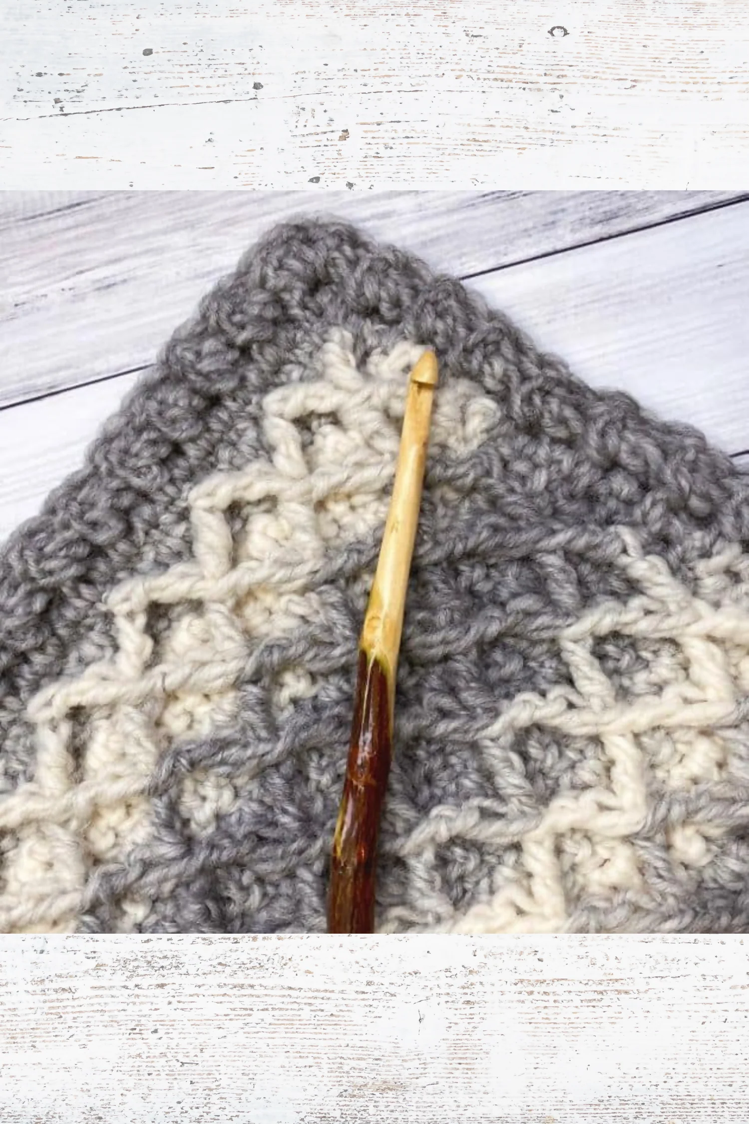 Diamond Stitch Blanket (Crochet) - Image 2