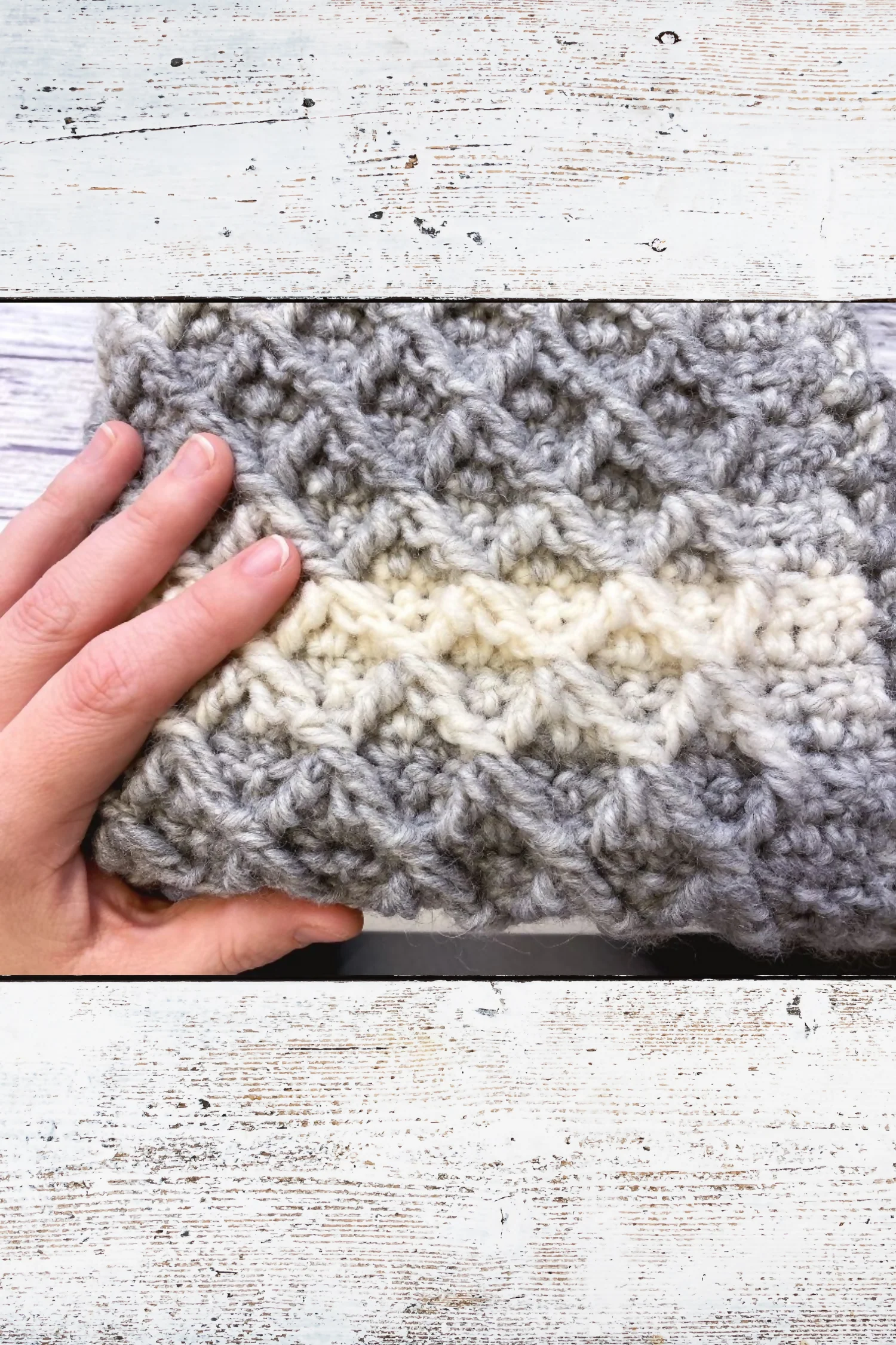 Diamond Stitch Blanket (Crochet) - Image 3