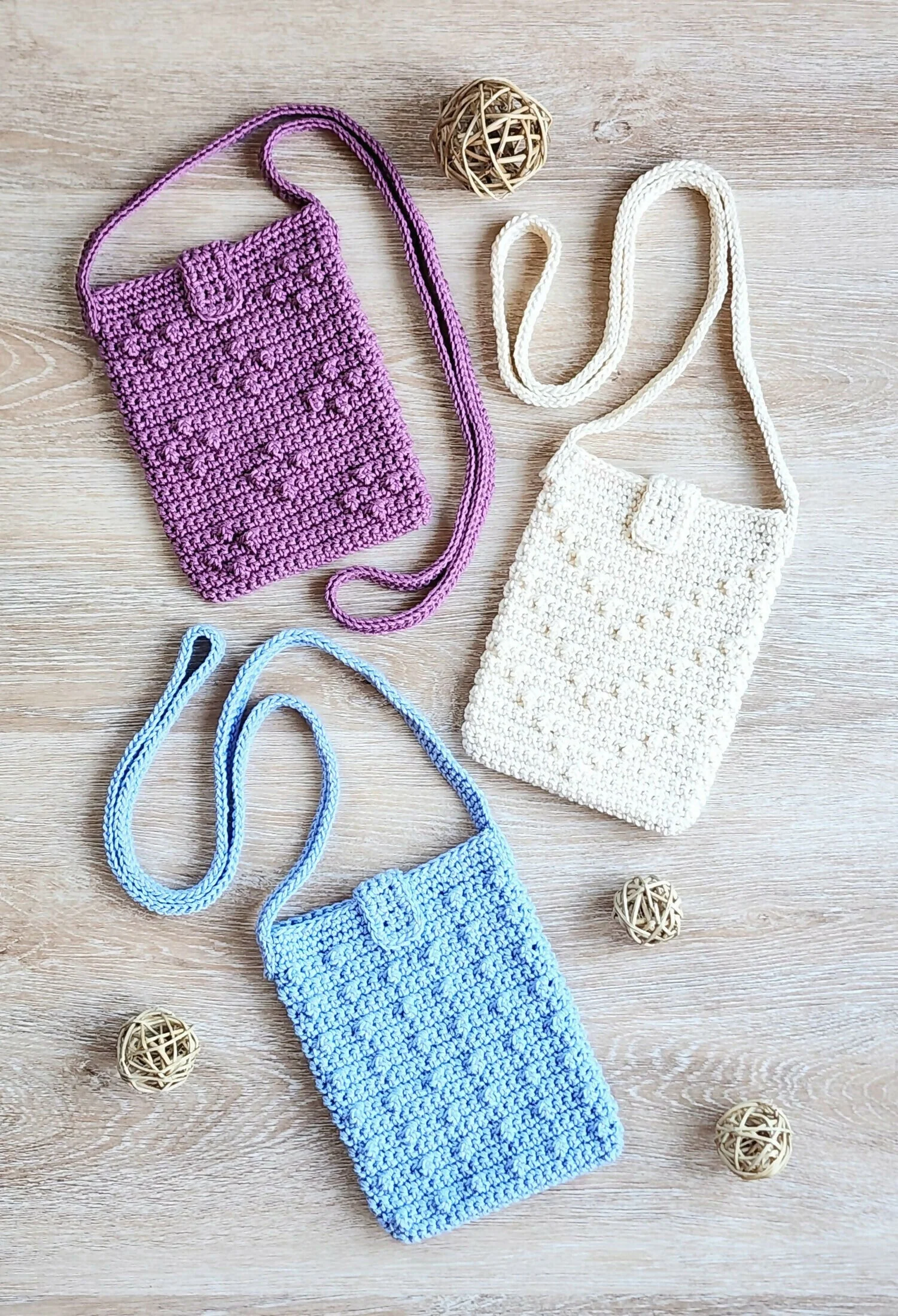Dotty Mini Bags (Crochet) - Image 2