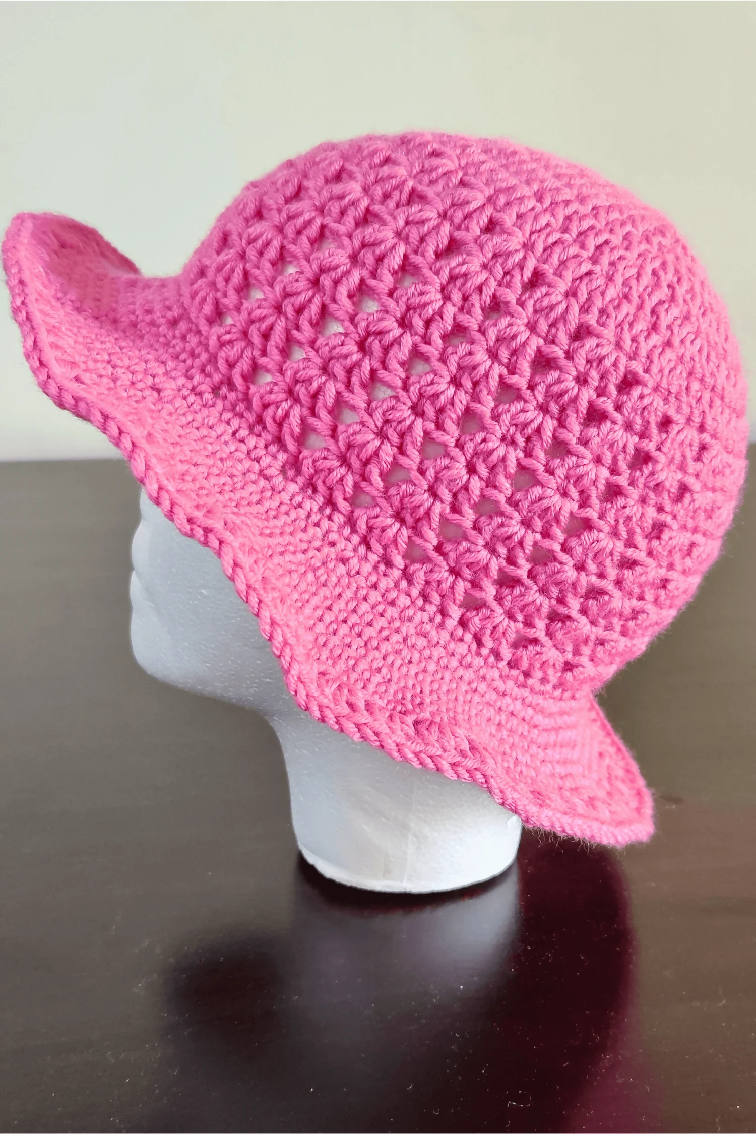Easy Lace Bucket Hat (Crochet) - Image 2
