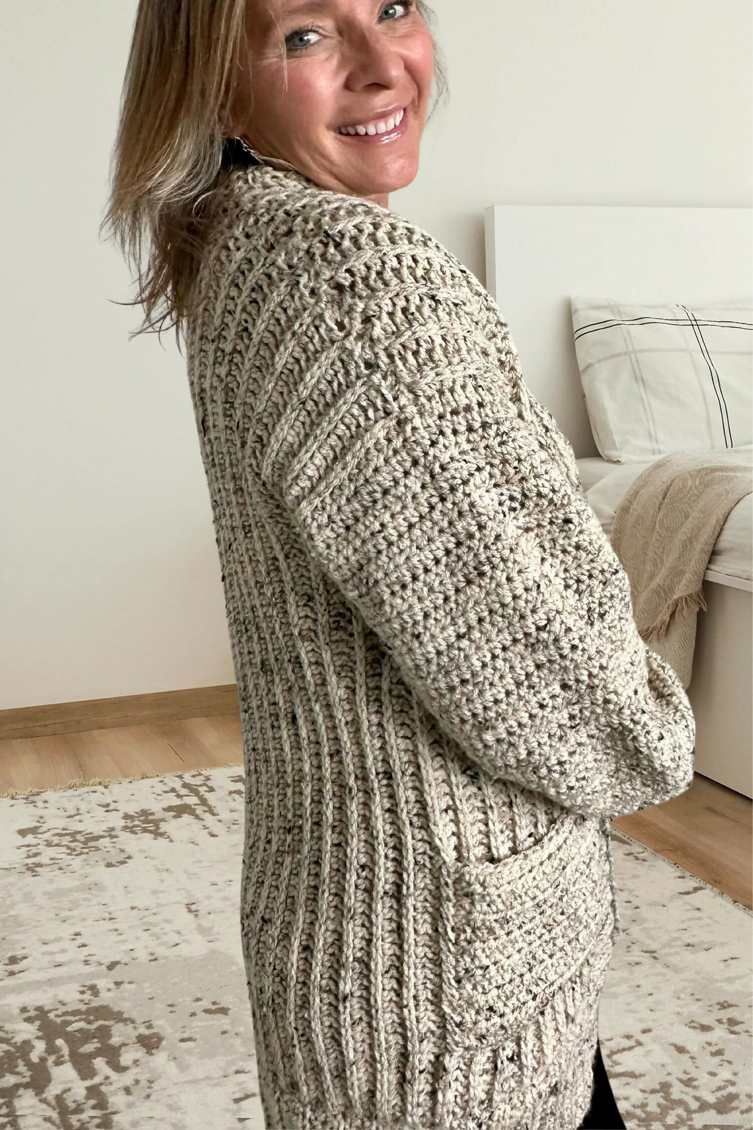 Emilie Oversized Cardi (Crochet) - Image 4