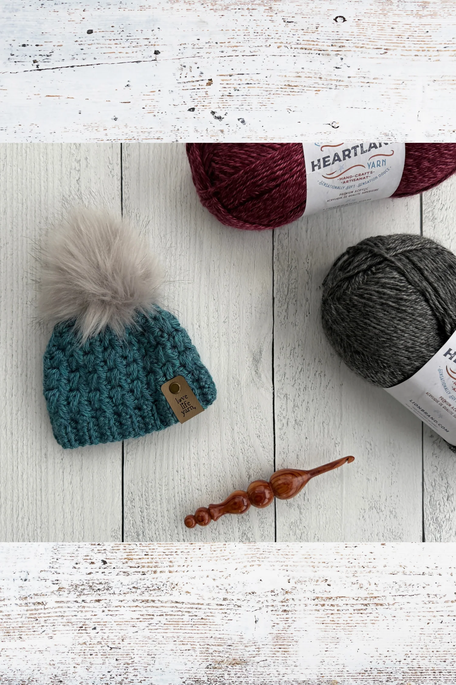 Feather Stitch Beanie (Crochet) - Image 3