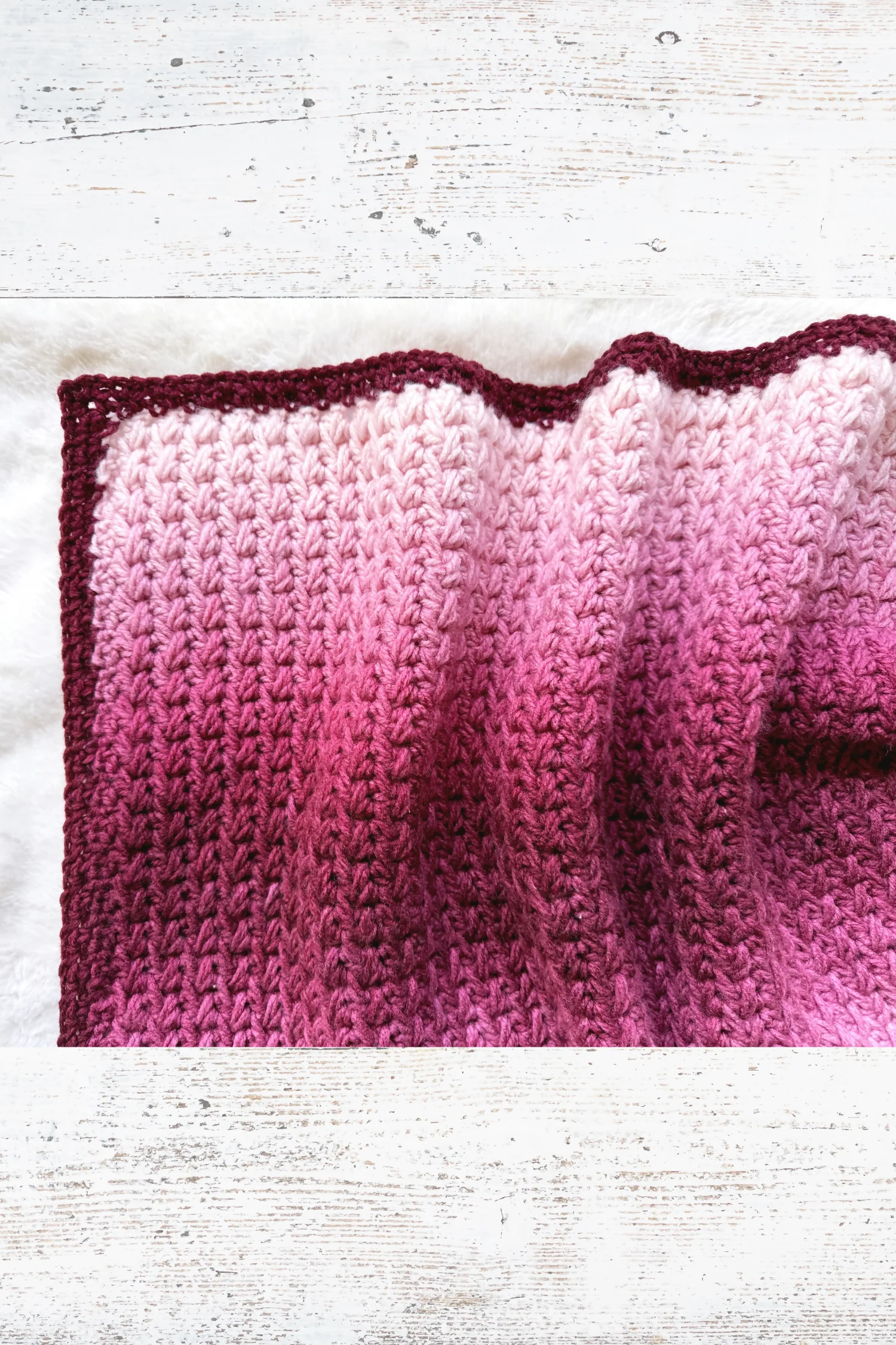 Feather Stitch Blanket (Crochet) - Image 2