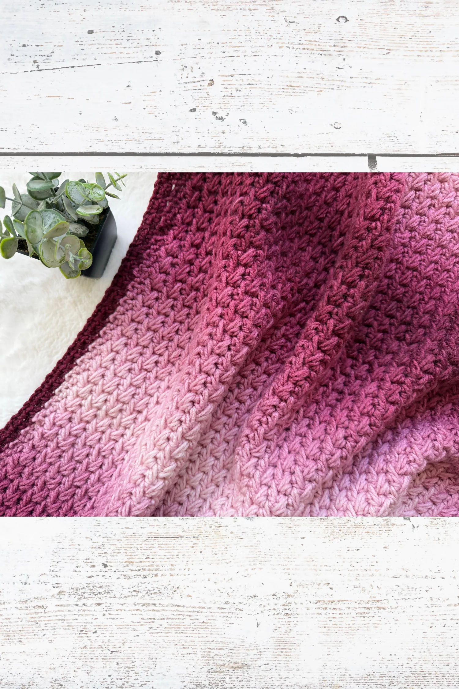 Feather Stitch Blanket (Crochet) - Image 3