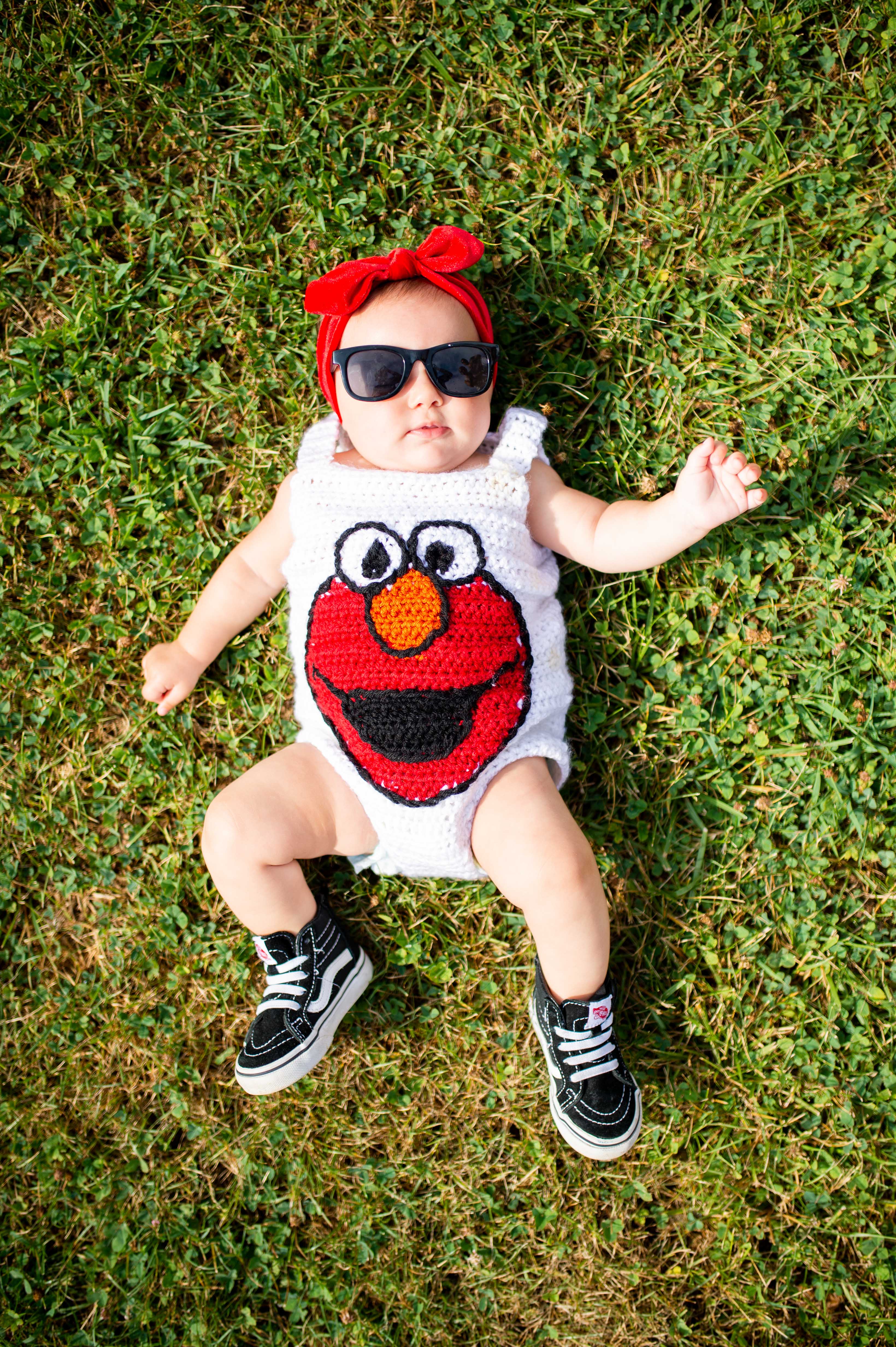 Fuzzy Hugs Baby Romper (Crochet) - Image 2