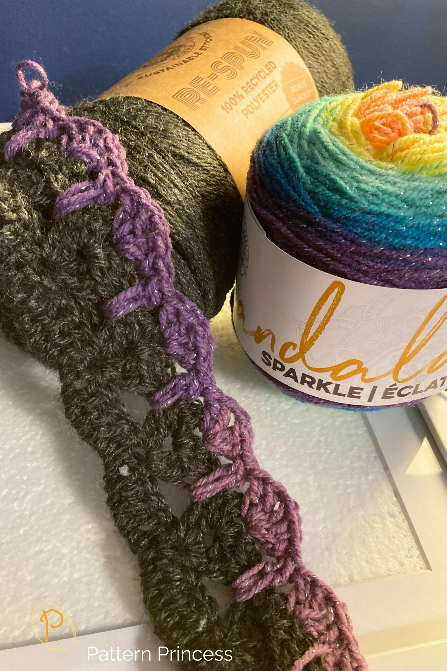 Galaxy Cat Blanket (Crochet) - Image 3