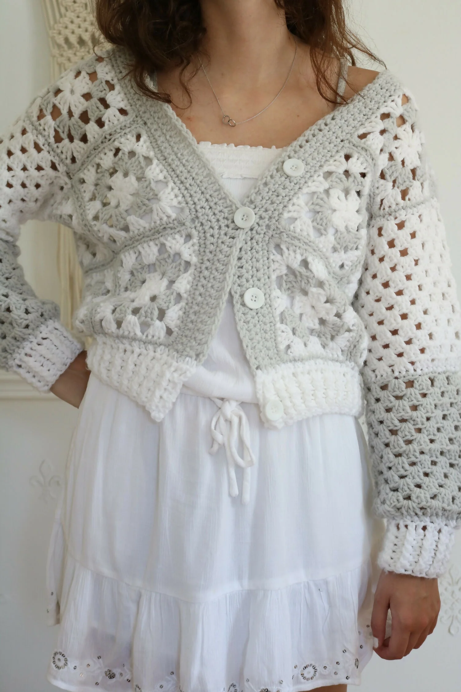 Granny Square Cardigan (Crochet) - Image 3