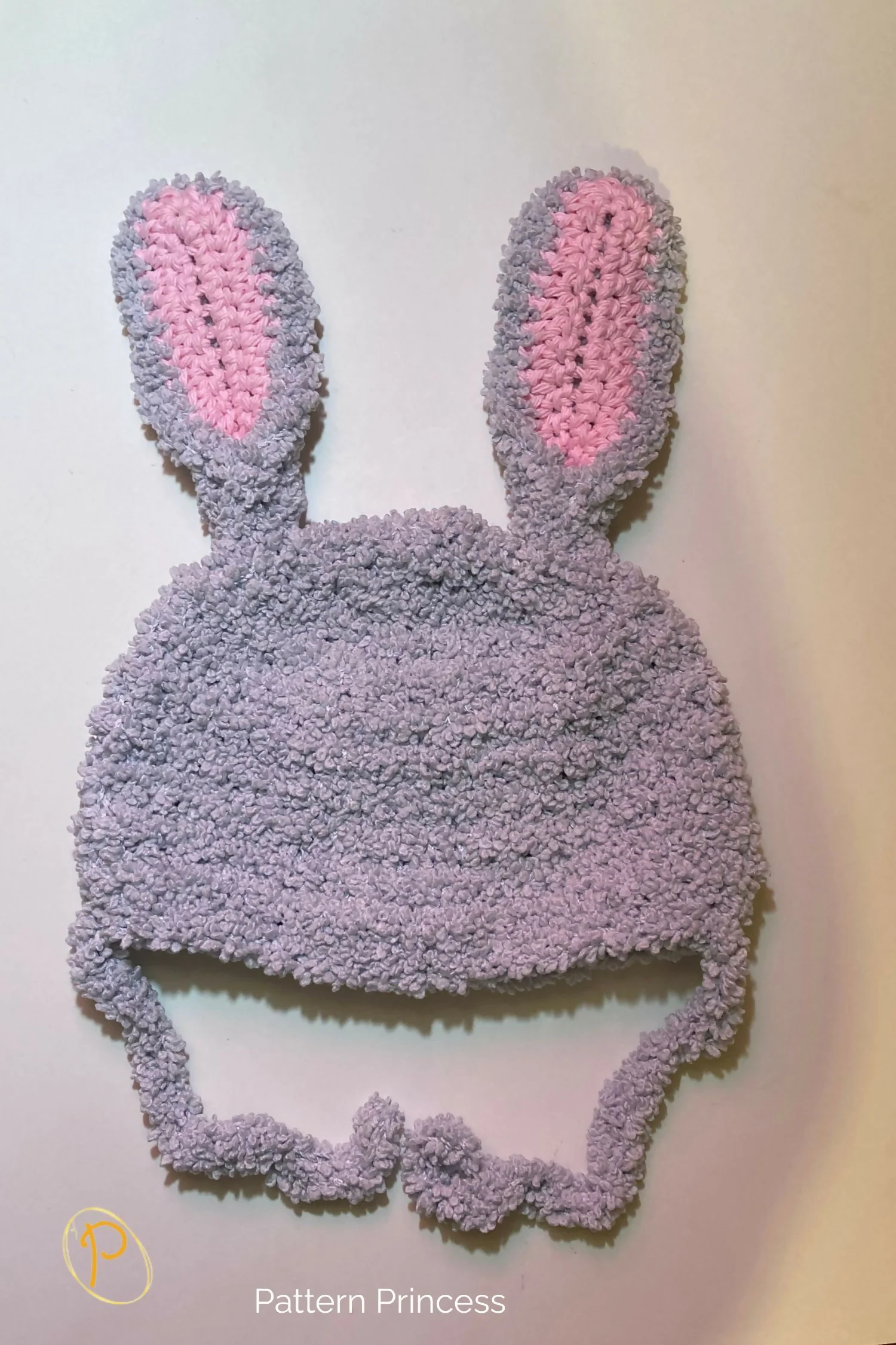 Hat Pattern with Bunny Ears (Crochet) - Image 3