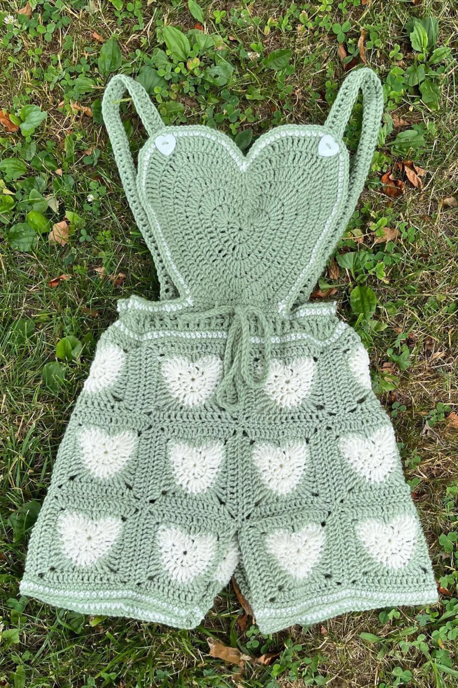 Heartalls - Heart Bib Version (Crochet) - Image 3