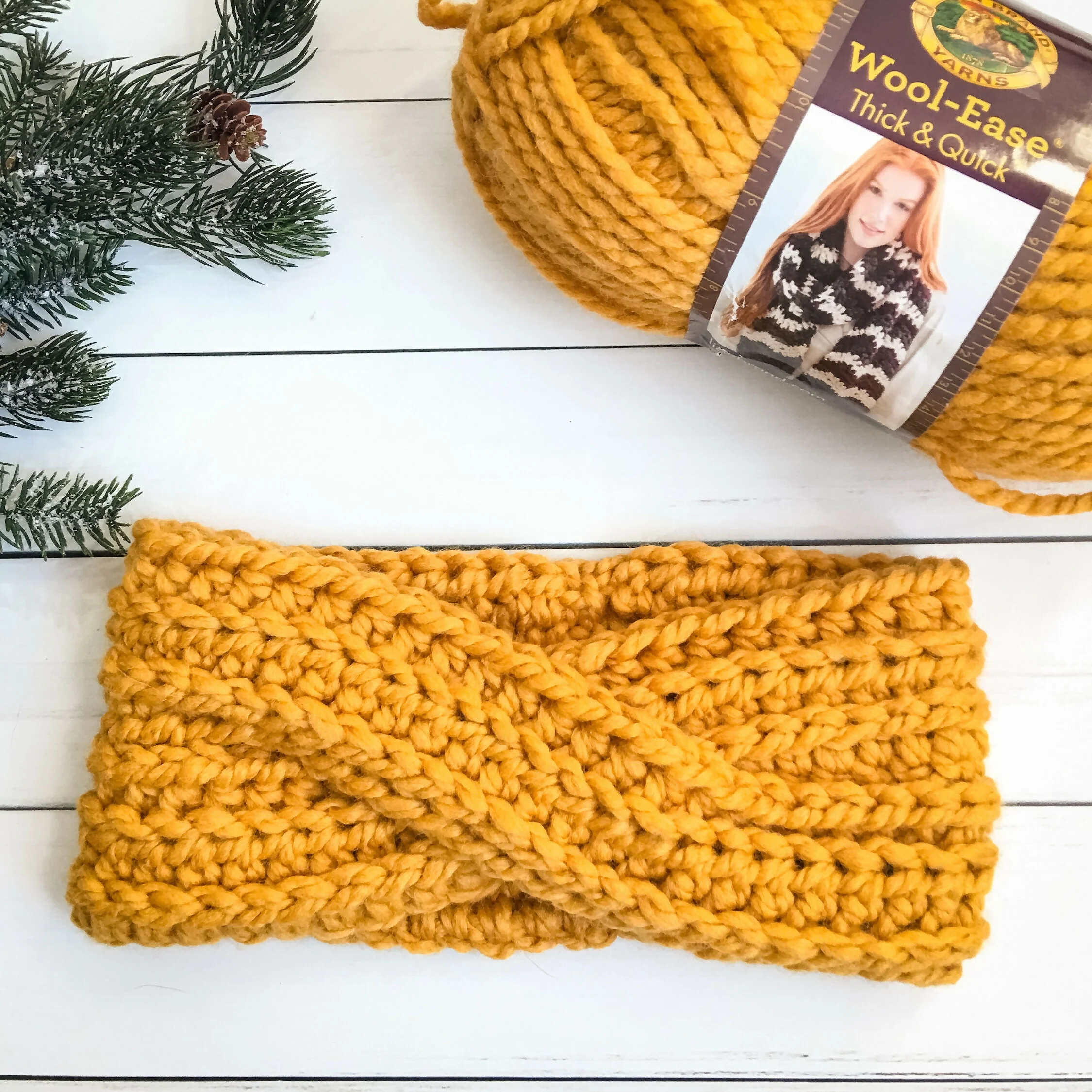 Highland Twist Headband (Crochet) - Image 3