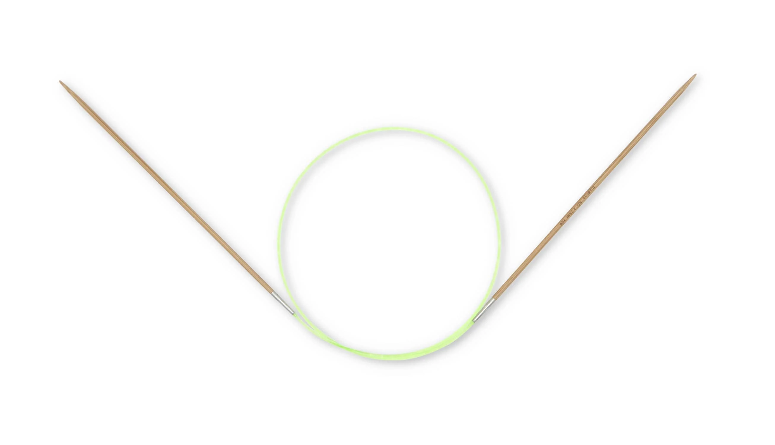HiyaHiya Bamboo Circular Knitting Needles 24" (Size 0 to 9) - Image 3
