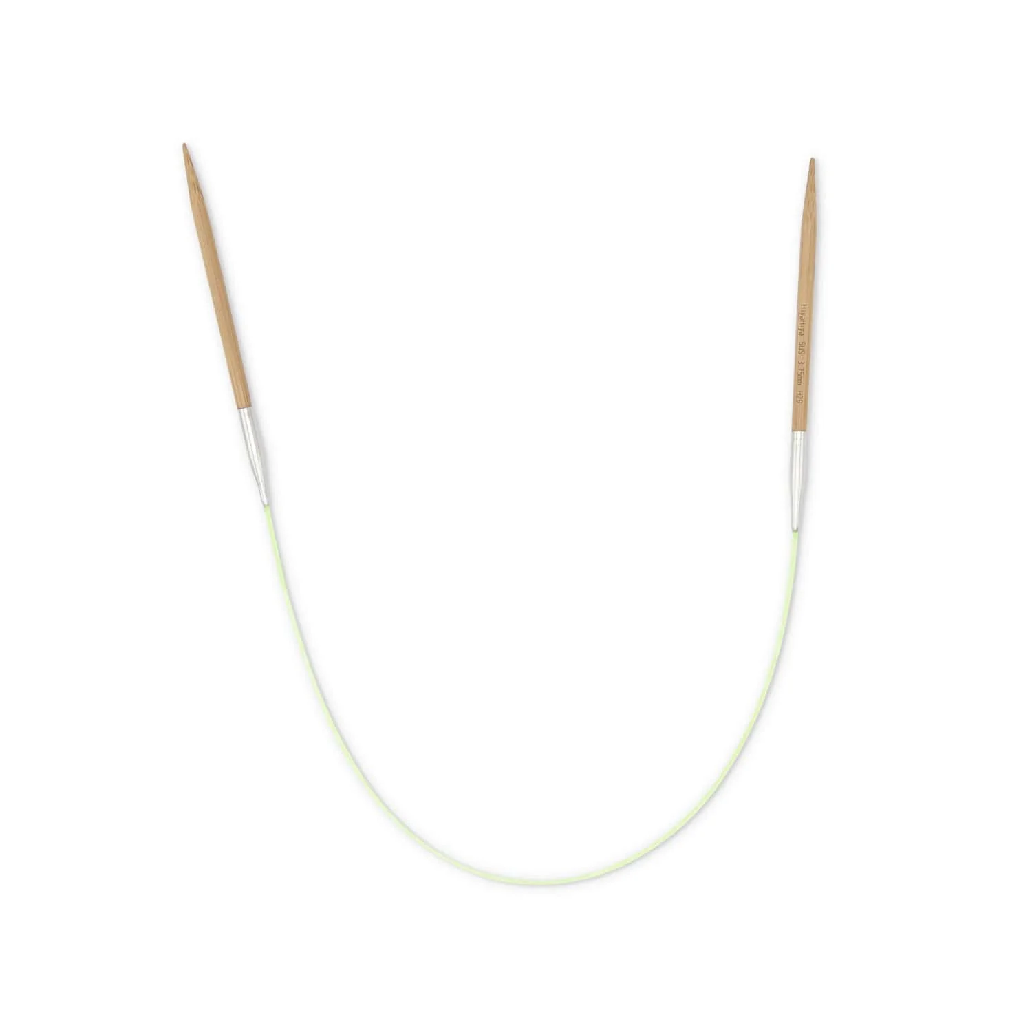 HiyaHiya US Bamboo Circular Needles 16" (Sizes 0 to 9) - Image 6