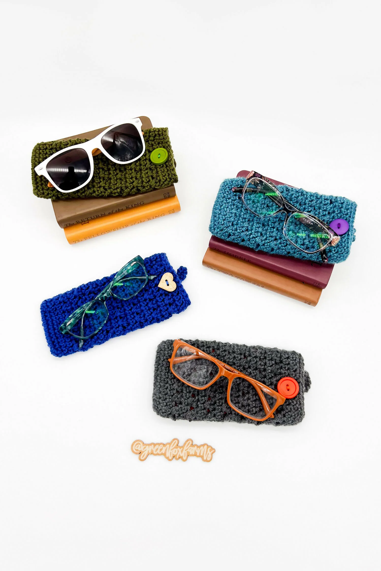 Hopscotch Glasses Case (Crochet) - Image 2