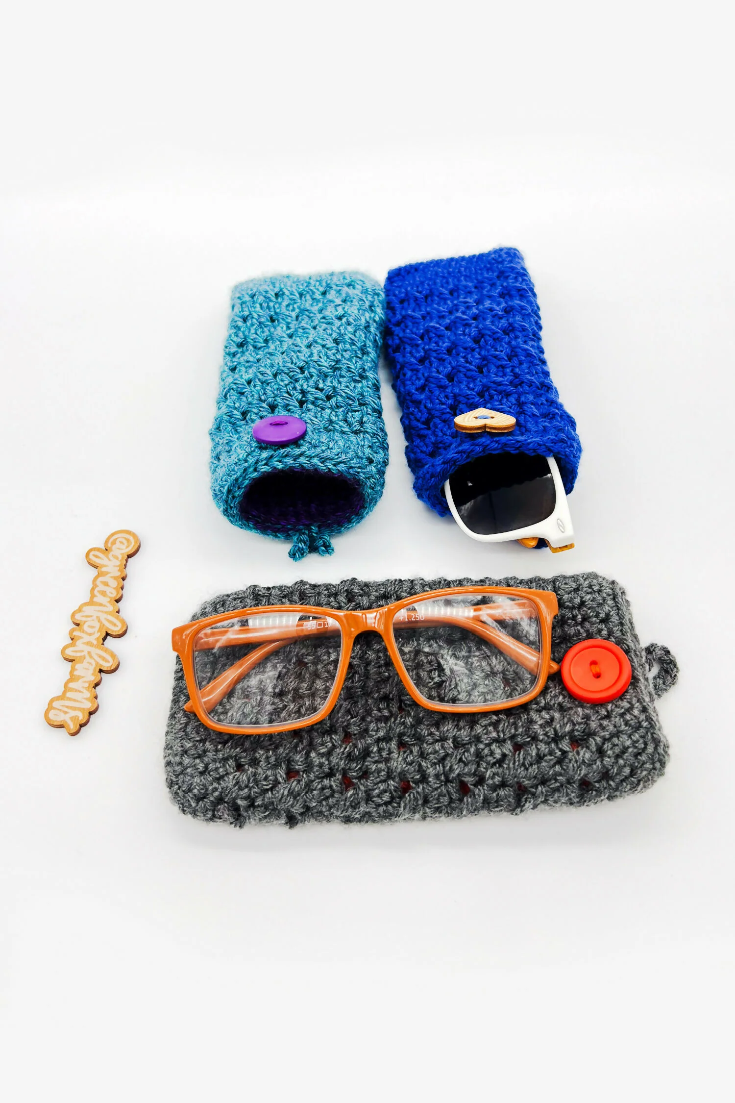 Hopscotch Glasses Case (Crochet) - Image 4