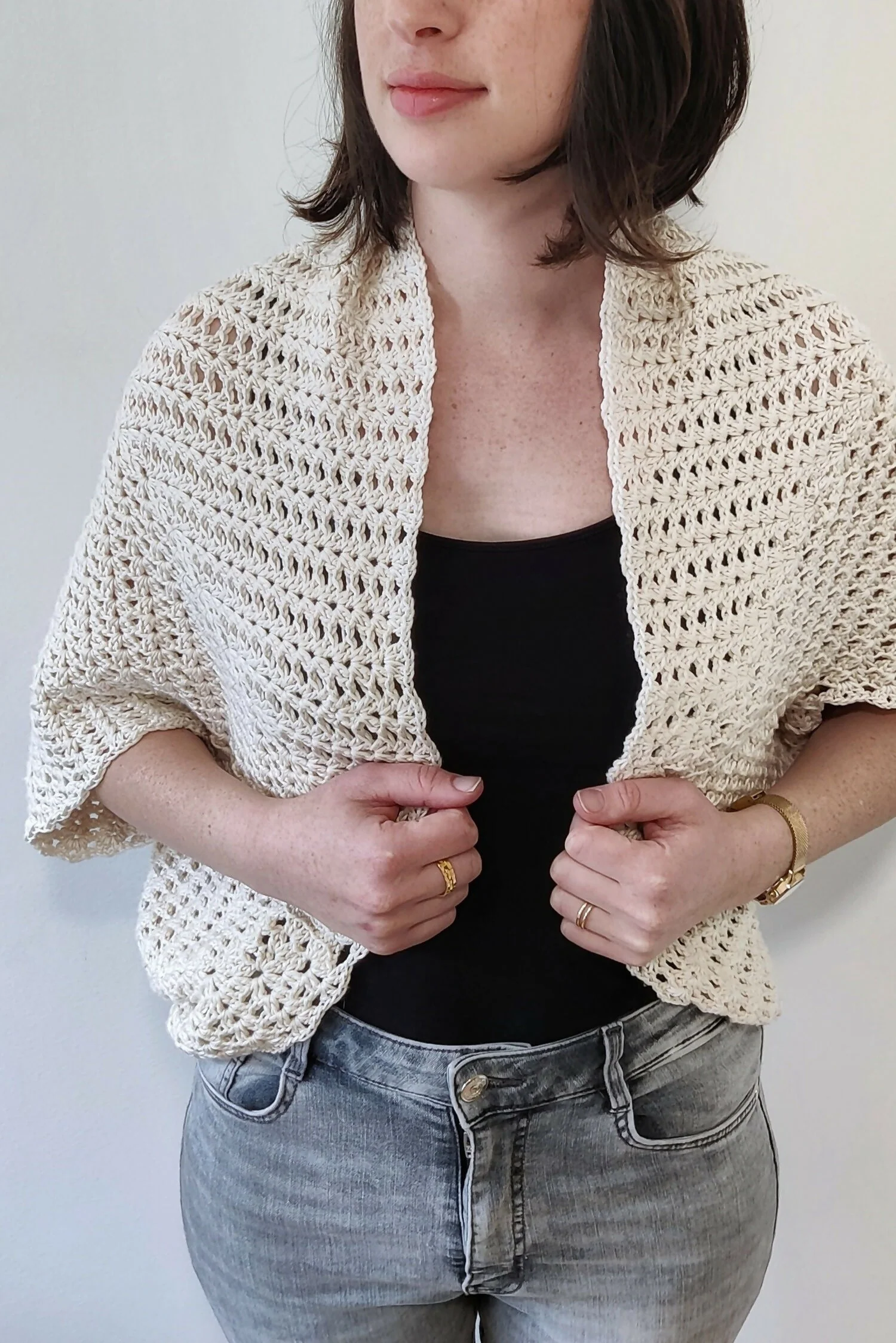 Iris Cocoon Shrug (Crochet) - Image 2
