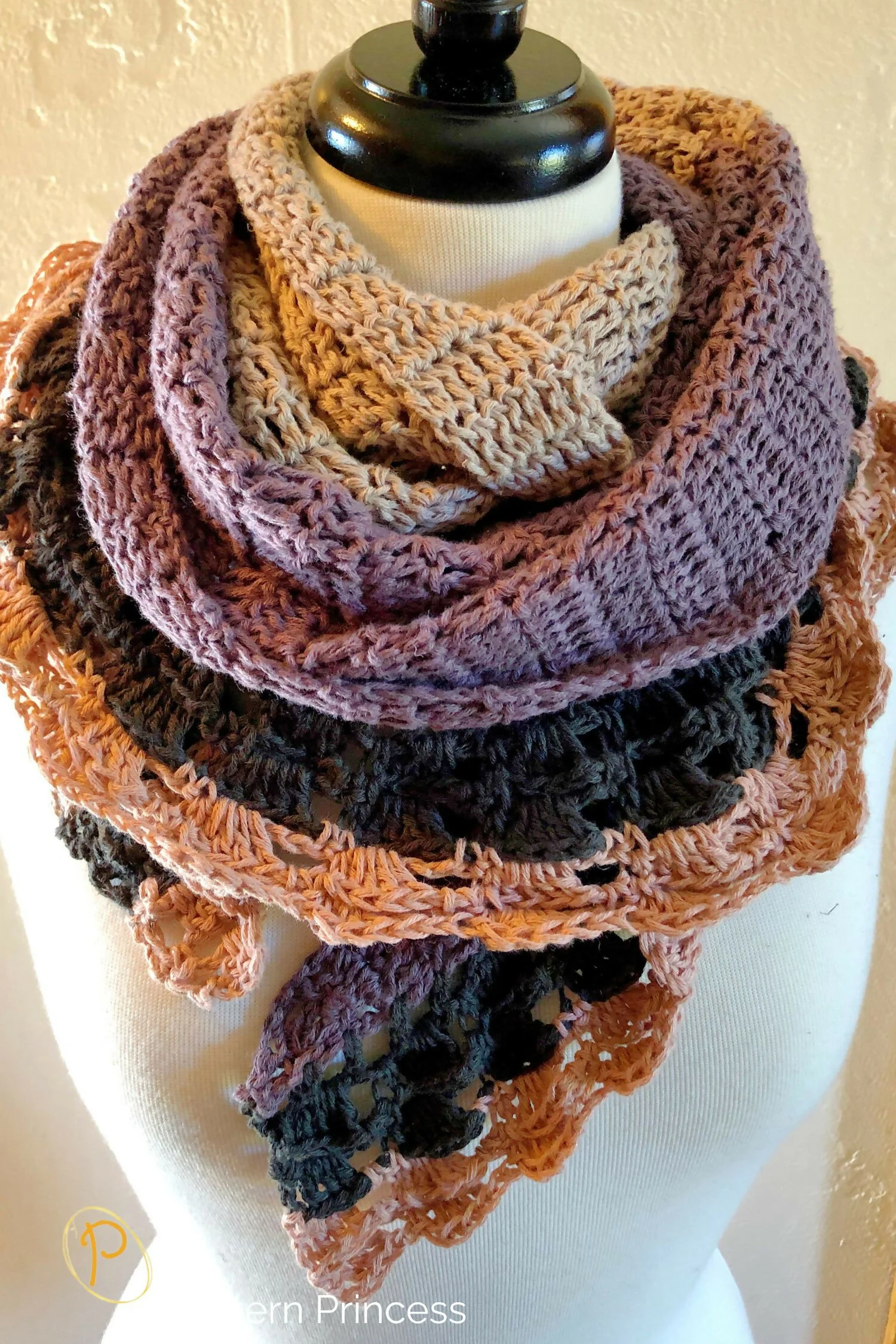 Journey Through the Stones Shawl (Crochet) - Image 3