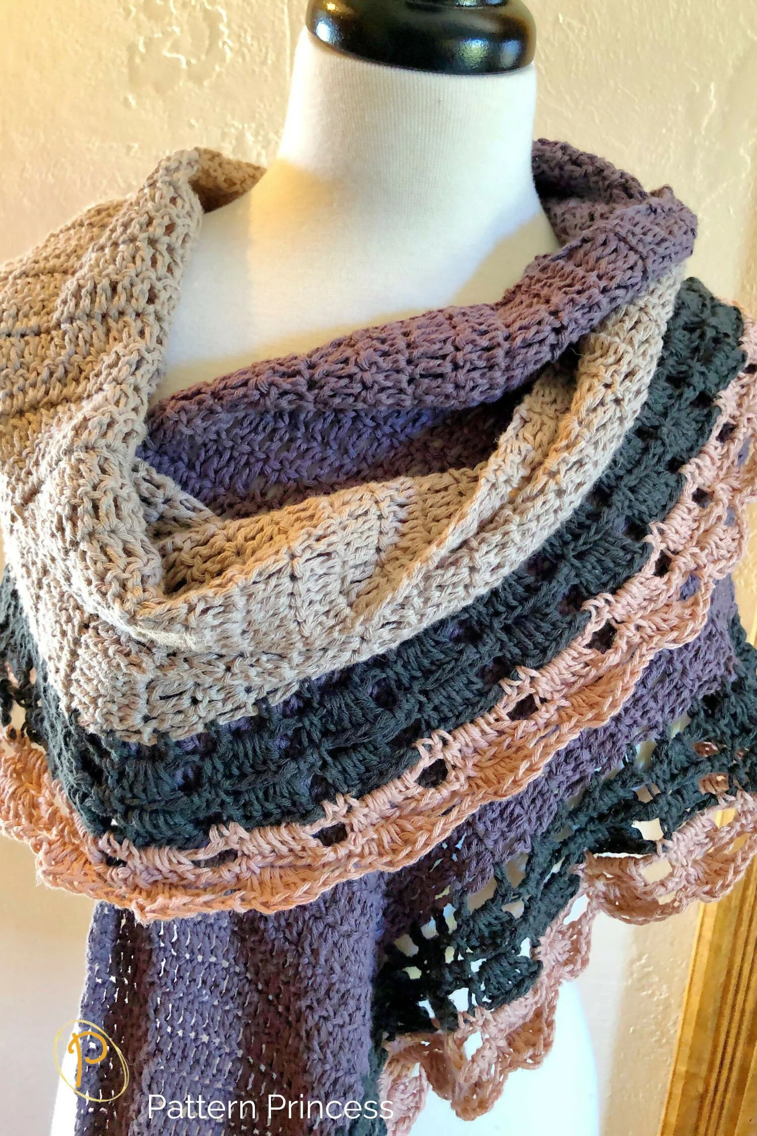Journey Through the Stones Shawl (Crochet) - Image 5